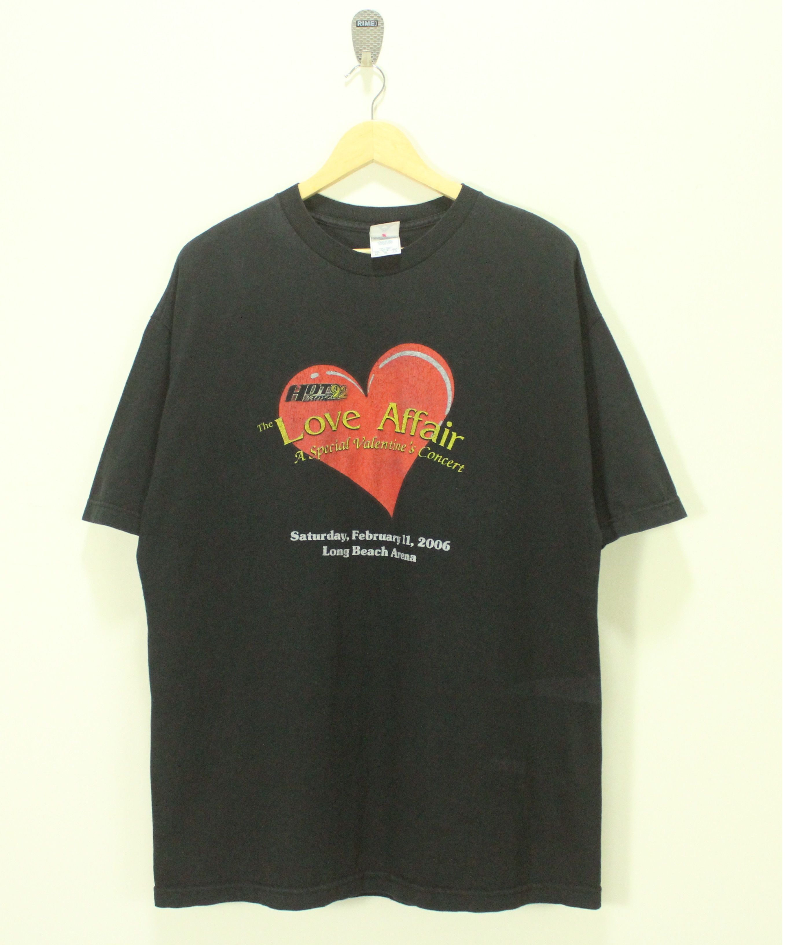 Band Tees × Rap Tees × Vintage Faded Vintage VALENTINE'S CONCERT T Shirt The Love Affair Size US XL / EU 56 / 4 - 3 Thumbnail