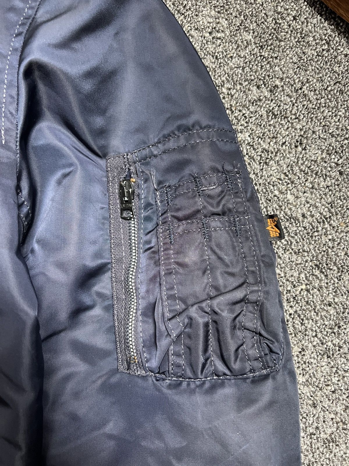Alpha Industries Vintage Alpha Industries MA-1 Men Flight Jacket Military Size US M / EU 48-50 / 2 - 5 Thumbnail