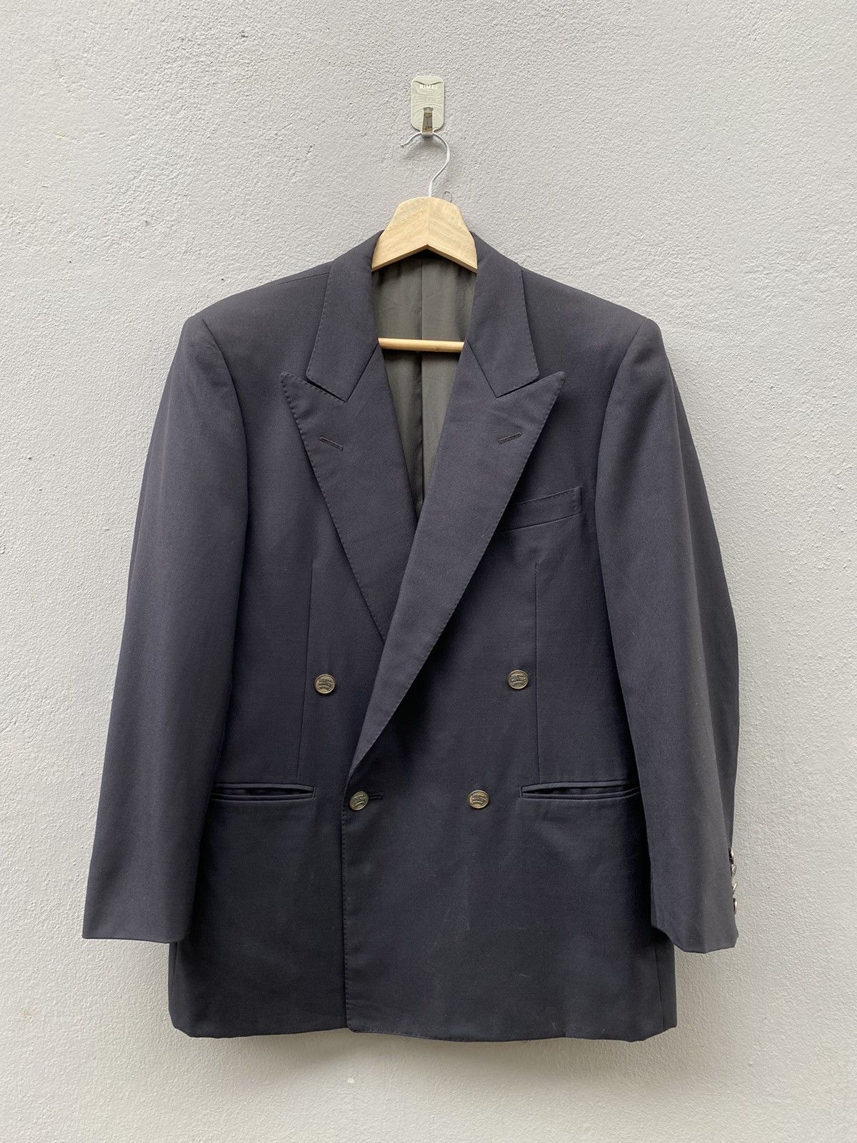 Burberry Prorsum burberrys prorsum double breasted modern wool mohair blazer Grailed