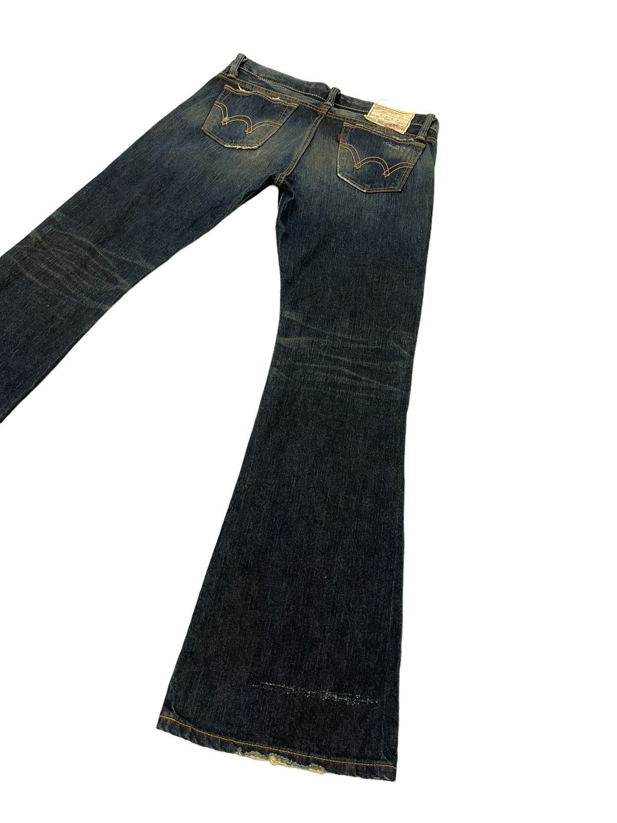 Edwin Flare Jeans Edwin Japan Clawmark Low Rise Boot Cut 2🟦5 Size US 32 / EU 48 - 13 Thumbnail