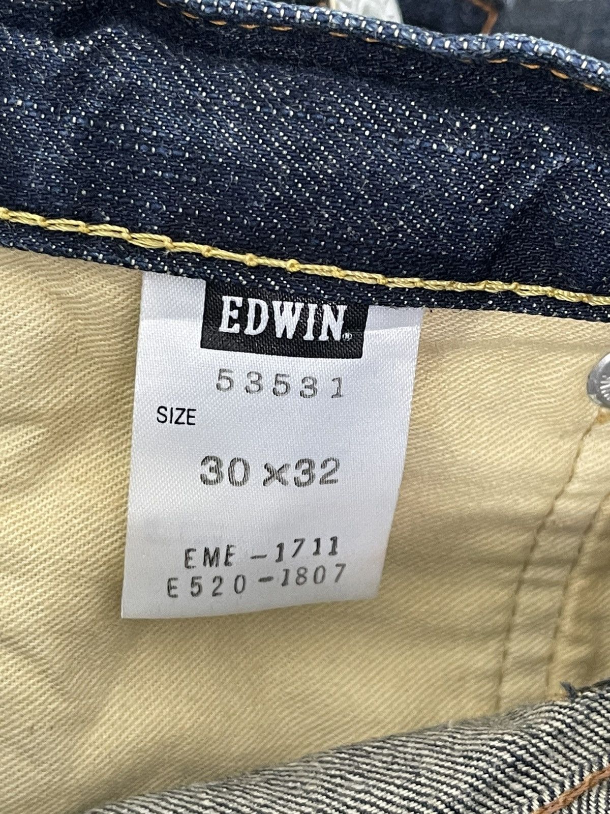 Edwin Flare Jeans Edwin Japan Clawmark Low Rise Boot Cut 2🟦5 Size US 32 / EU 48 - 22 Thumbnail