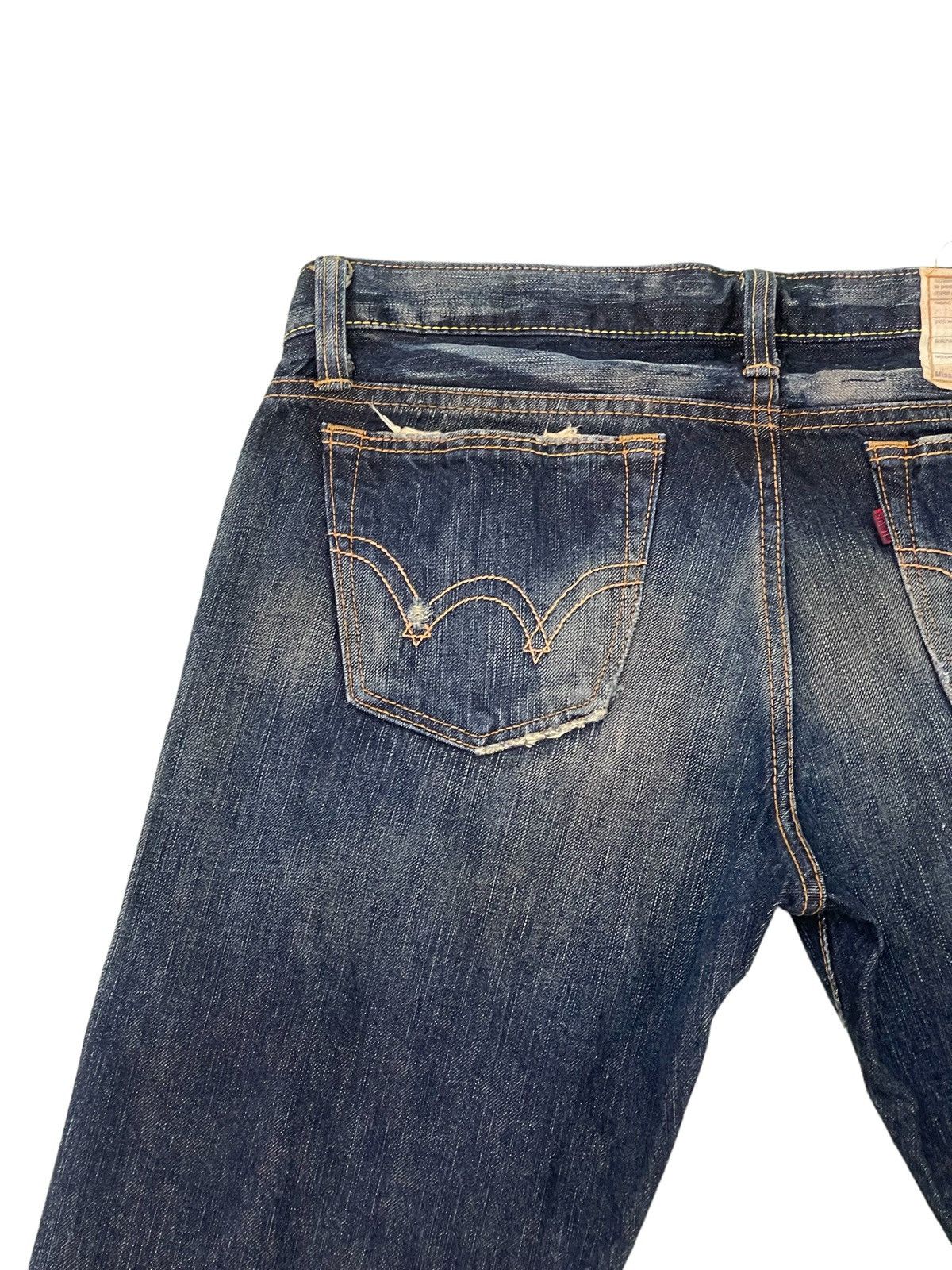 Edwin Flare Jeans Edwin Japan Clawmark Low Rise Boot Cut 2🟦5 Size US 32 / EU 48 - 18 Thumbnail