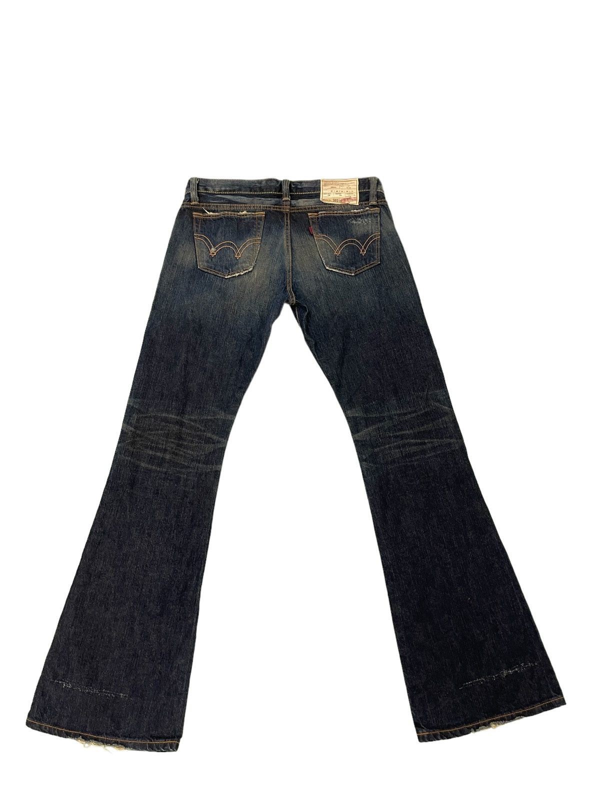 Edwin Flare Jeans Edwin Japan Clawmark Low Rise Boot Cut 2🟦5 Size US 32 / EU 48 - 11 Thumbnail