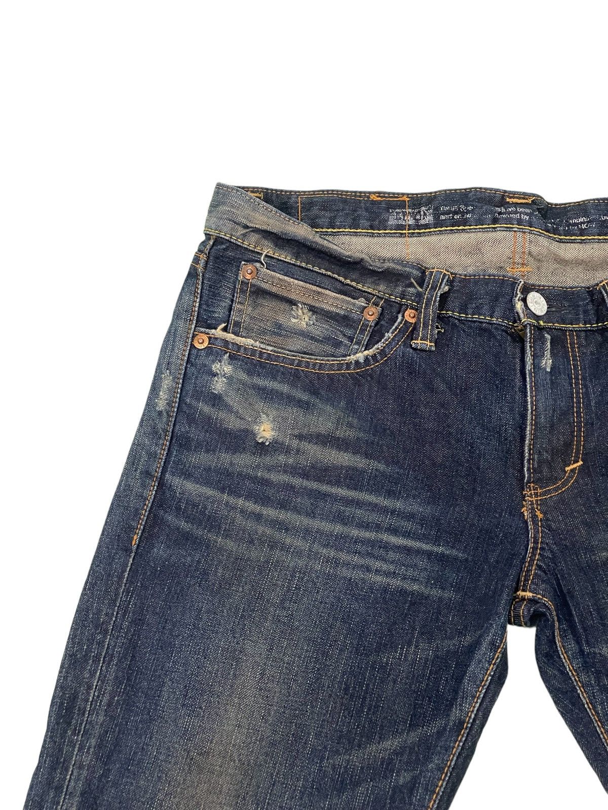 Edwin Flare Jeans Edwin Japan Clawmark Low Rise Boot Cut 2🟦5 Size US 32 / EU 48 - 8 Thumbnail