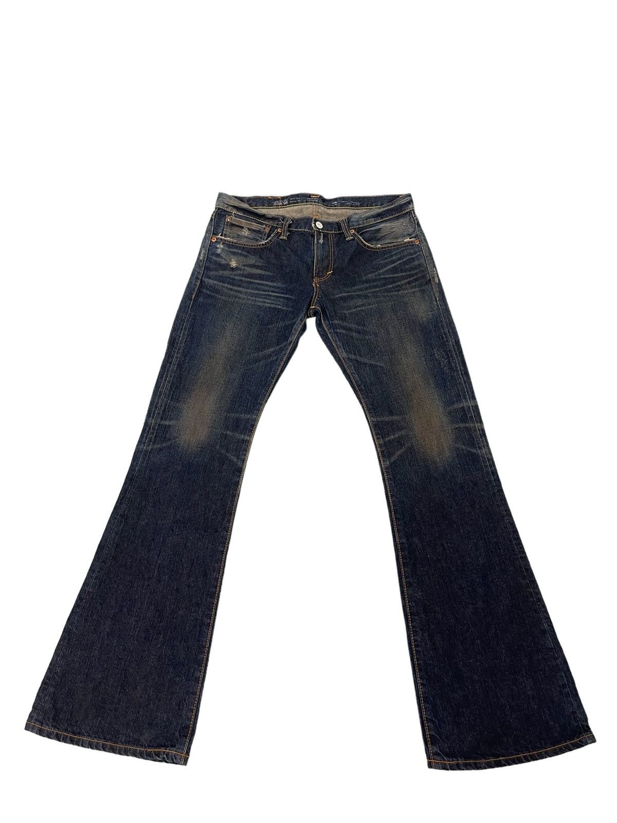 Edwin Flare Jeans Edwin Japan Clawmark Low Rise Boot Cut 2🟦5 Size US 32 / EU 48 - 2 Thumbnail