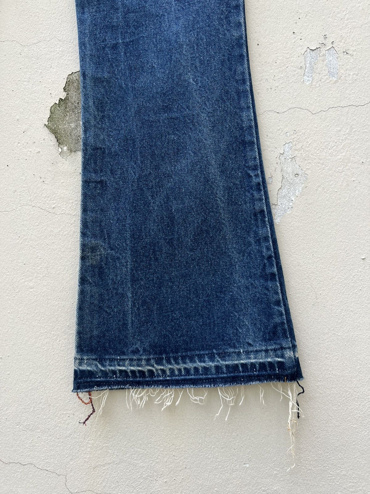 Levi's Flare 70s Levi’s 646 #12 Talon 42 Zip Orange Tab Denim Jeans Size US 29 - 21 Thumbnail