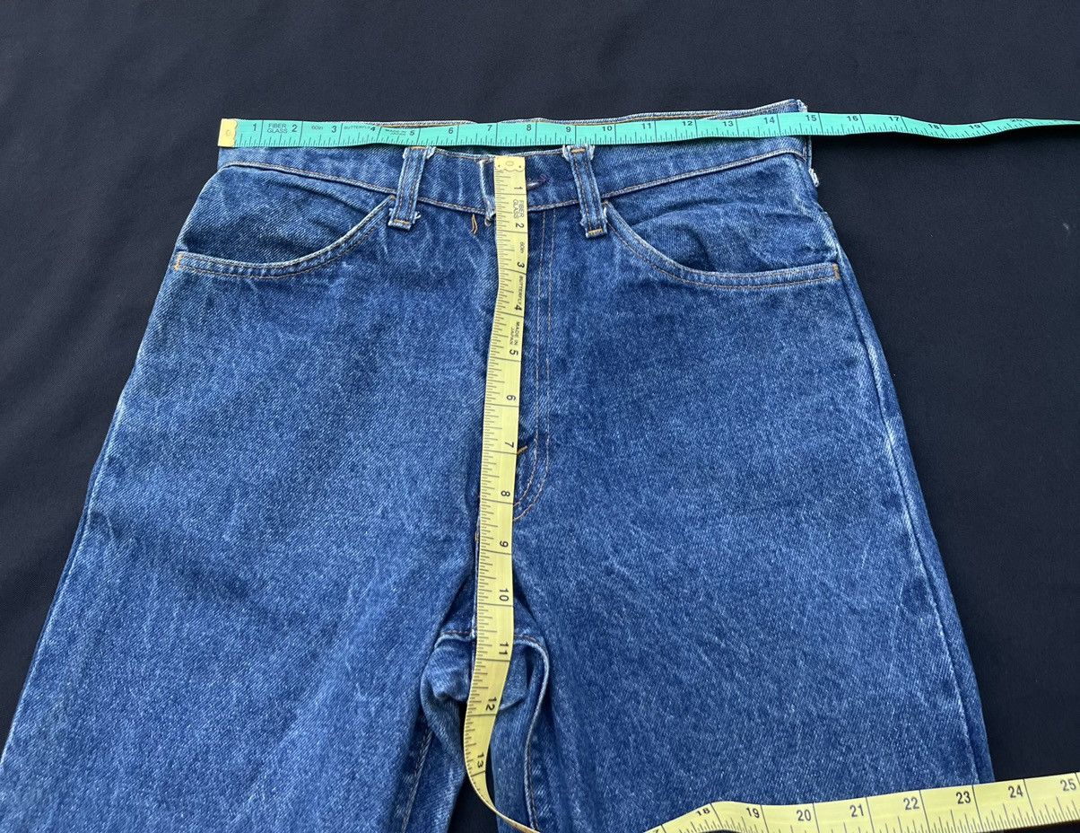 Levi's Flare 70s Levi’s 646 #12 Talon 42 Zip Orange Tab Denim Jeans Size US 29 - 2 Thumbnail