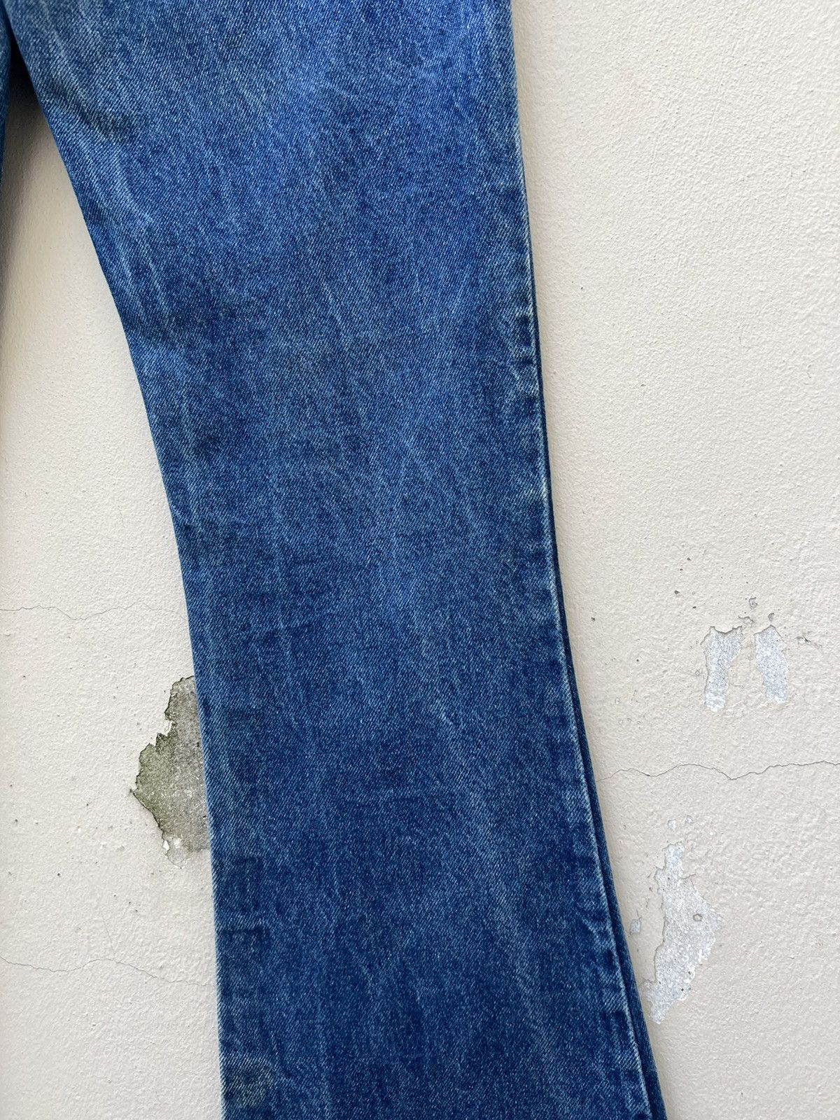 Levi's Flare 70s Levi’s 646 #12 Talon 42 Zip Orange Tab Denim Jeans Size US 29 - 20 Thumbnail
