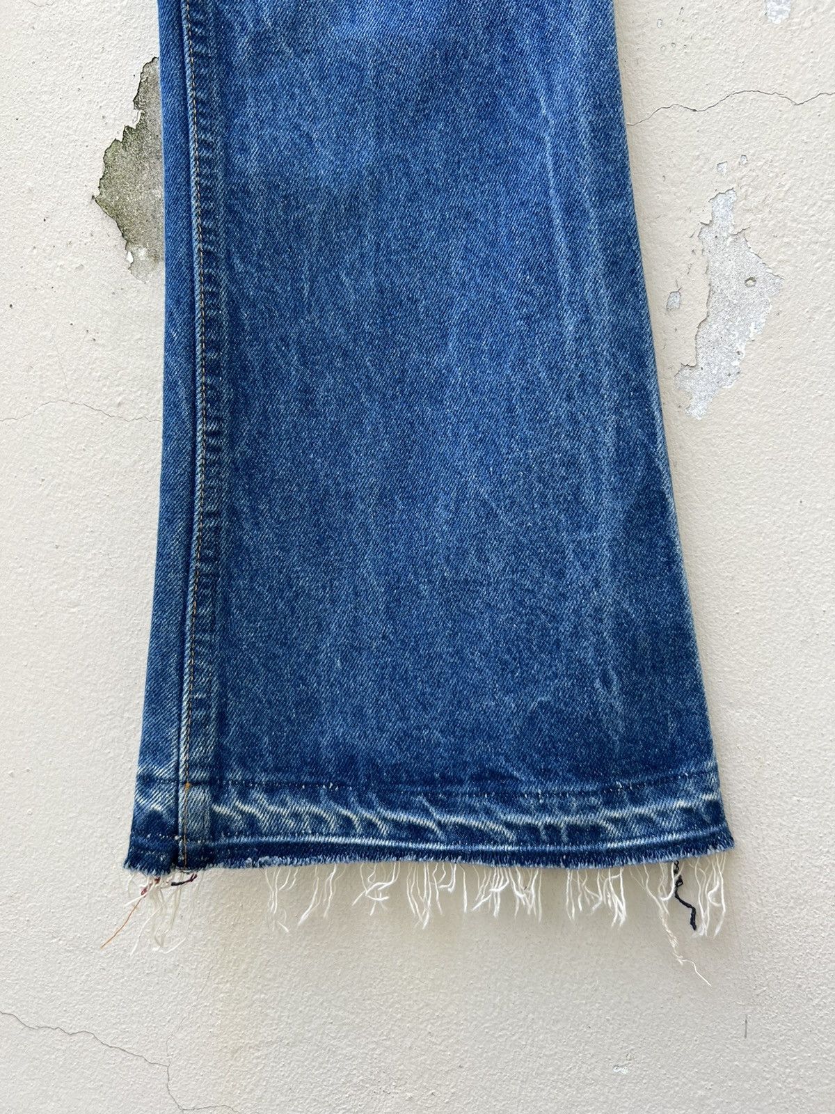 Levi's Flare 70s Levi’s 646 #12 Talon 42 Zip Orange Tab Denim Jeans Size US 29 - 13 Thumbnail