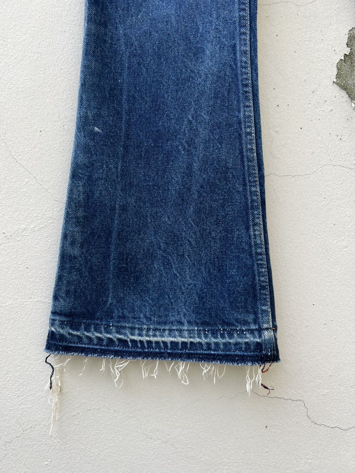 Levi's Flare 70s Levi’s 646 #12 Talon 42 Zip Orange Tab Denim Jeans Size US 29 - 10 Thumbnail