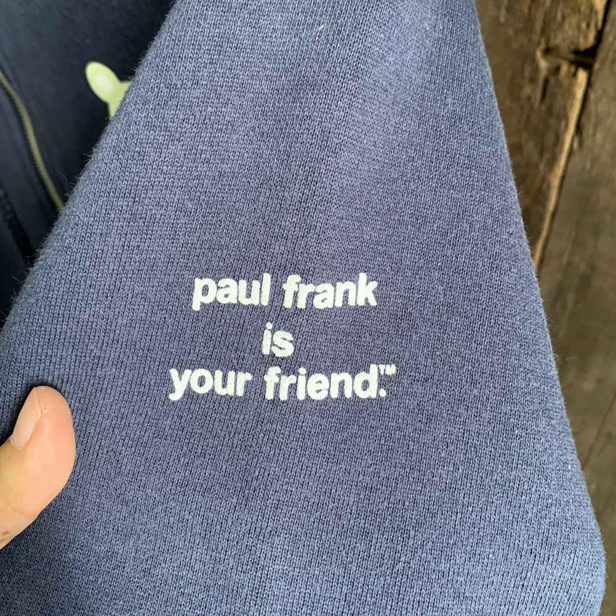 Paul Frank × Vintage Vintage Paul Frank Hoodie Size XS / US 0-2 / IT 36-38 - 4 Thumbnail