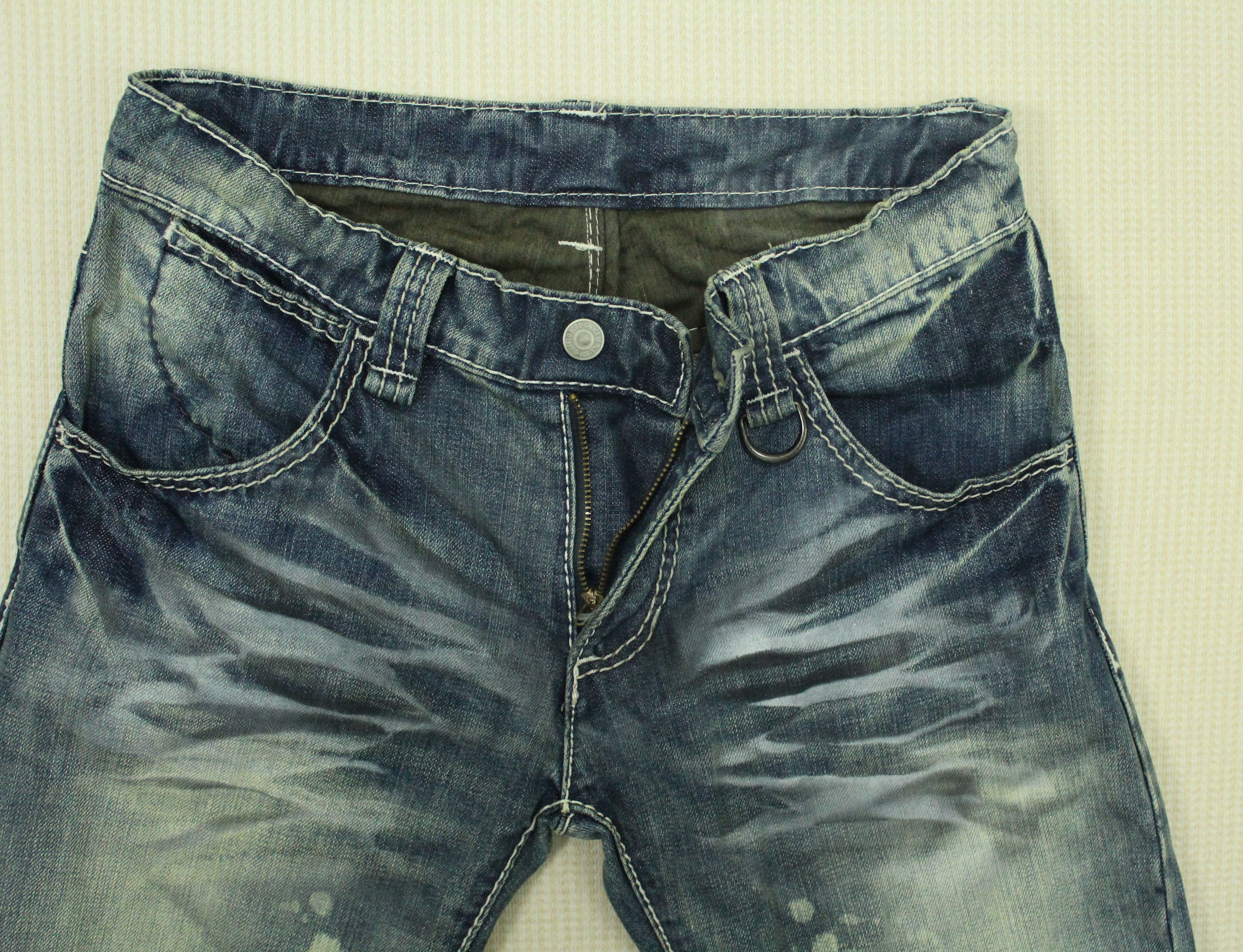 If Six Was Nine Flared BUFFALO BOBS Denim Bootcut Curve Rare Whisker Size US 30 / EU 46 - 14 Thumbnail