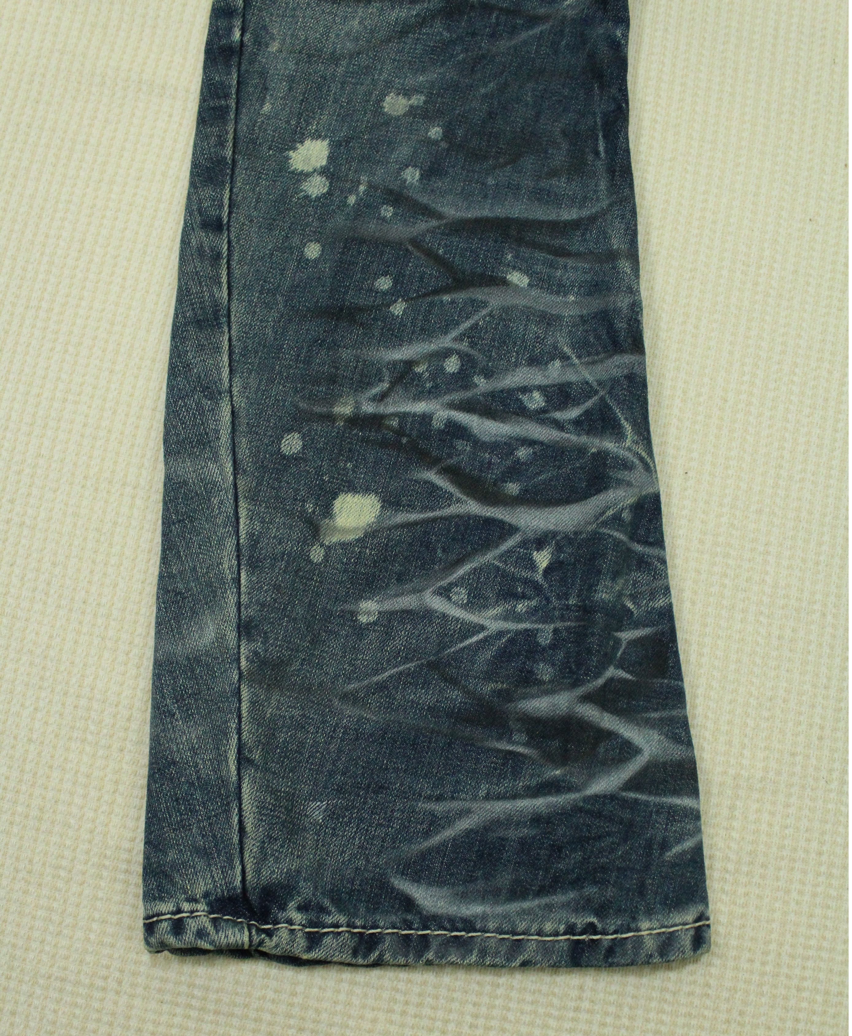 If Six Was Nine Flared BUFFALO BOBS Denim Bootcut Curve Rare Whisker Size US 30 / EU 46 - 8 Thumbnail