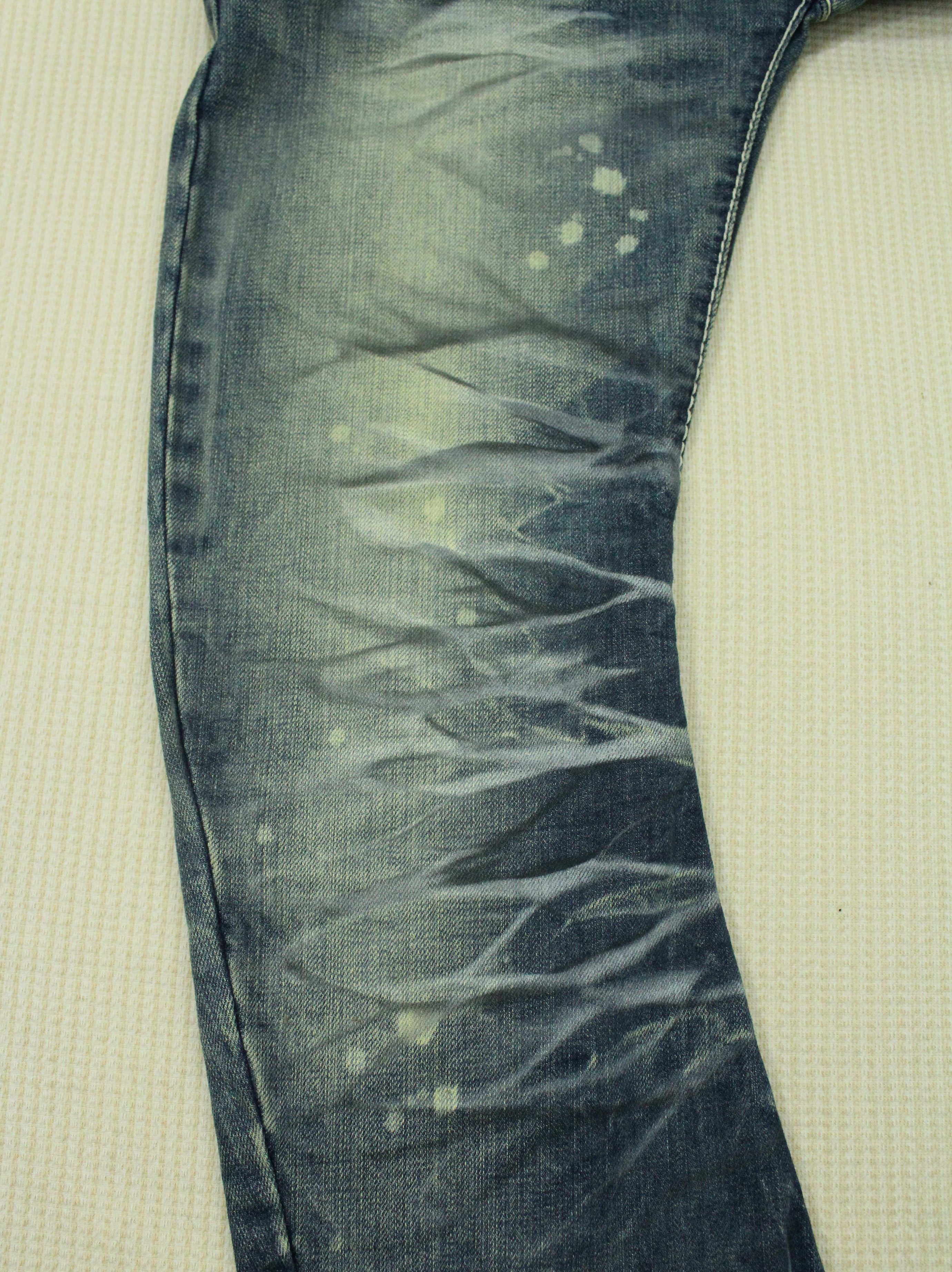 If Six Was Nine Flared BUFFALO BOBS Denim Bootcut Curve Rare Whisker Size US 30 / EU 46 - 7 Thumbnail