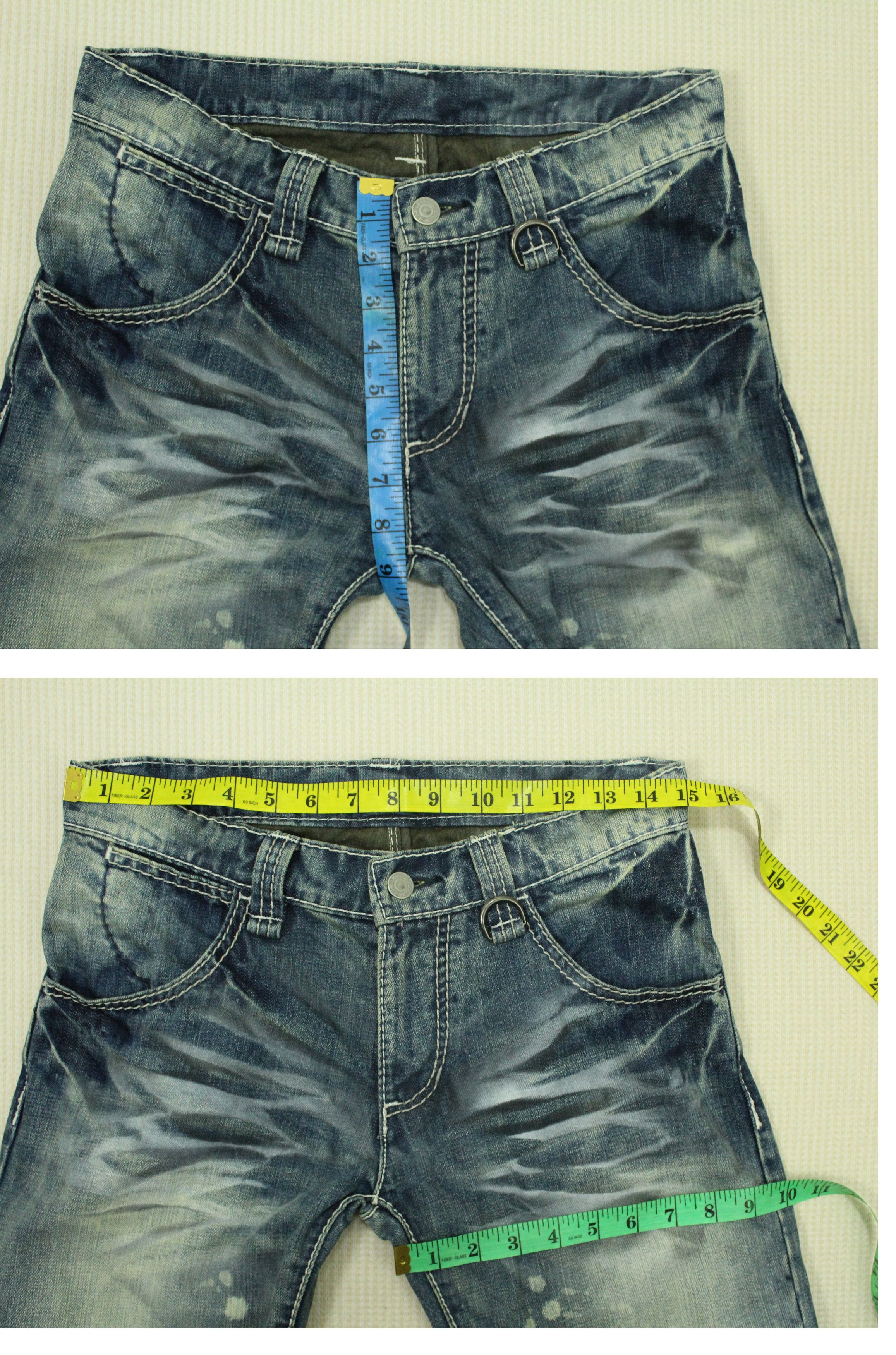If Six Was Nine Flared BUFFALO BOBS Denim Bootcut Curve Rare Whisker Size US 30 / EU 46 - 15 Thumbnail