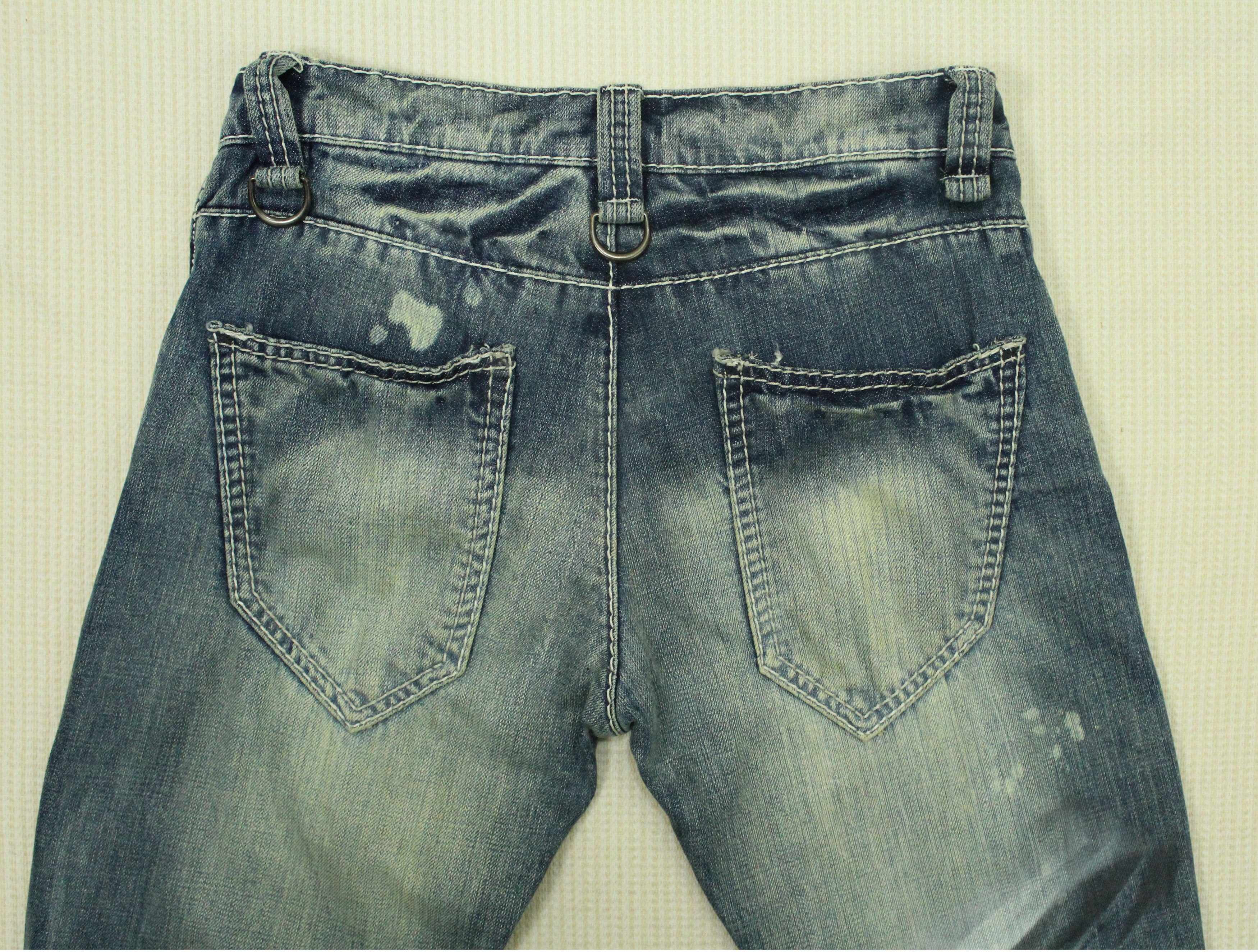 If Six Was Nine Flared BUFFALO BOBS Denim Bootcut Curve Rare Whisker Size US 30 / EU 46 - 10 Thumbnail