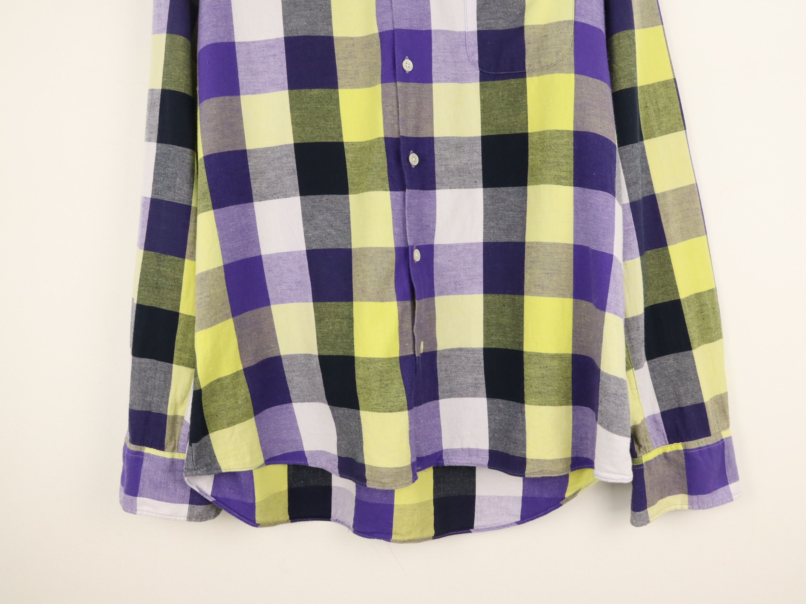 Beams Plus BEAMS Plaid Single Pocket Button Up Shirt Size US L / EU 52-54 / 3 - 8 Thumbnail