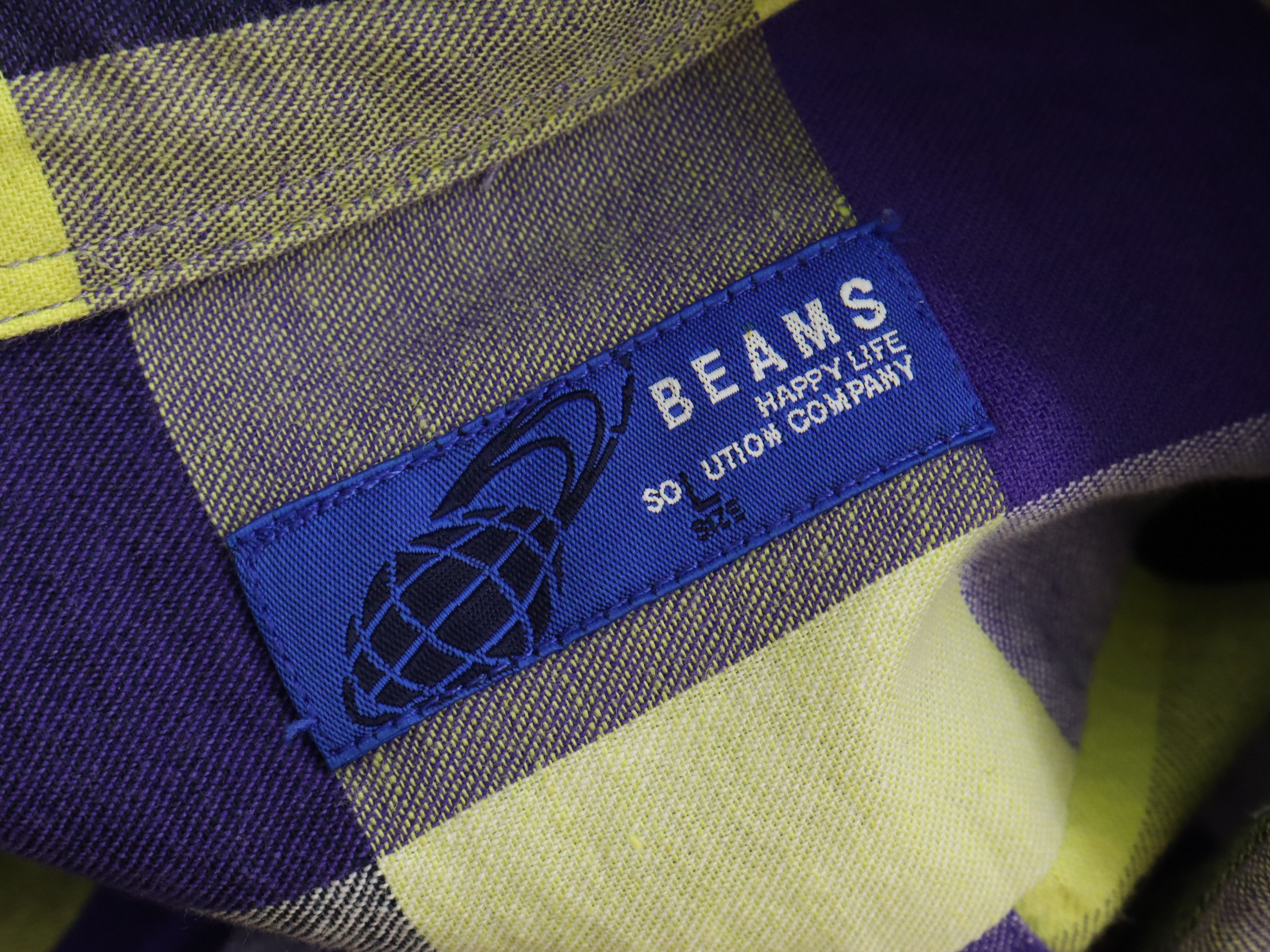 Beams Plus BEAMS Plaid Single Pocket Button Up Shirt Size US L / EU 52-54 / 3 - 10 Thumbnail
