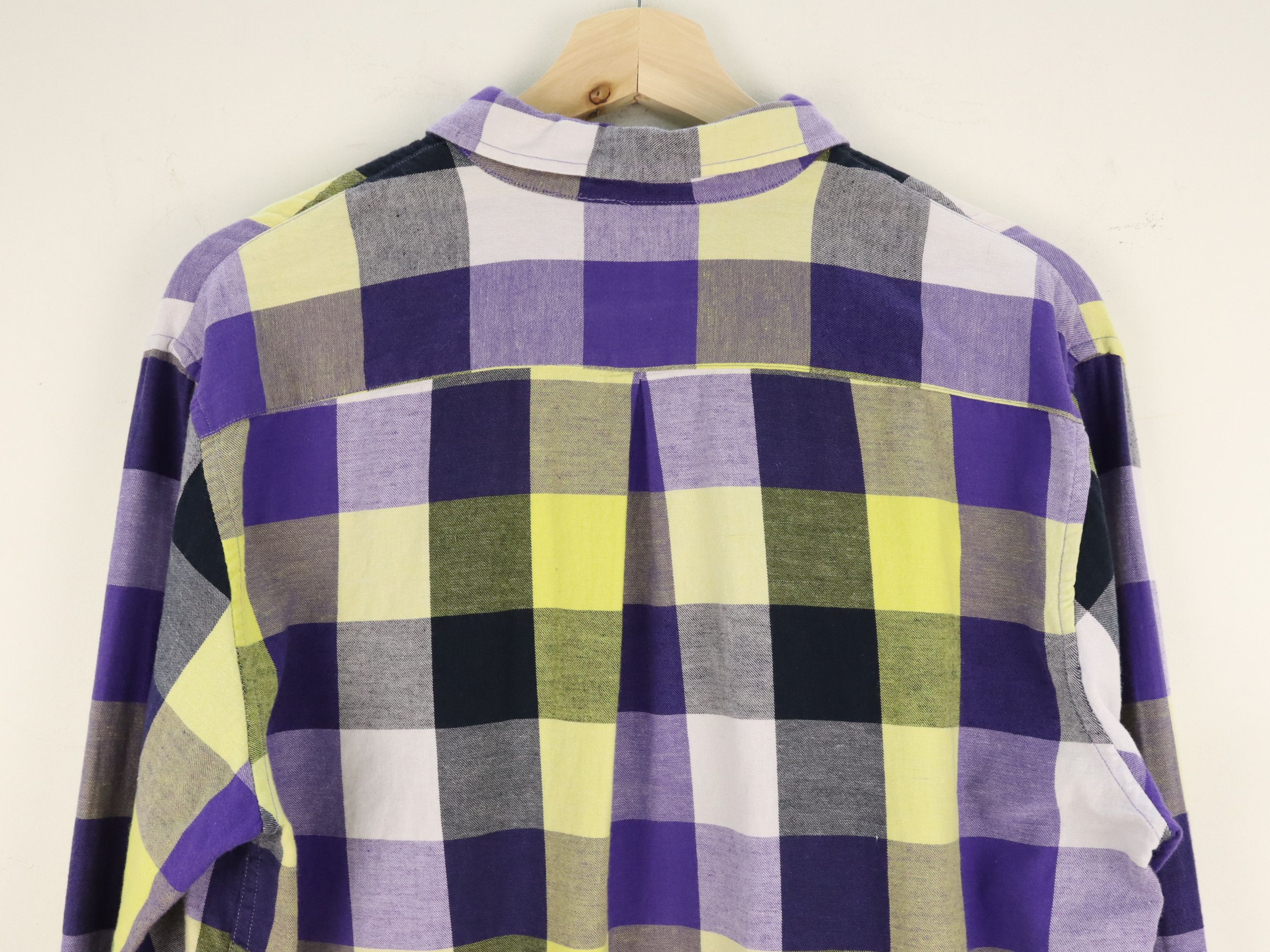 Beams Plus BEAMS Plaid Single Pocket Button Up Shirt Size US L / EU 52-54 / 3 - 6 Thumbnail