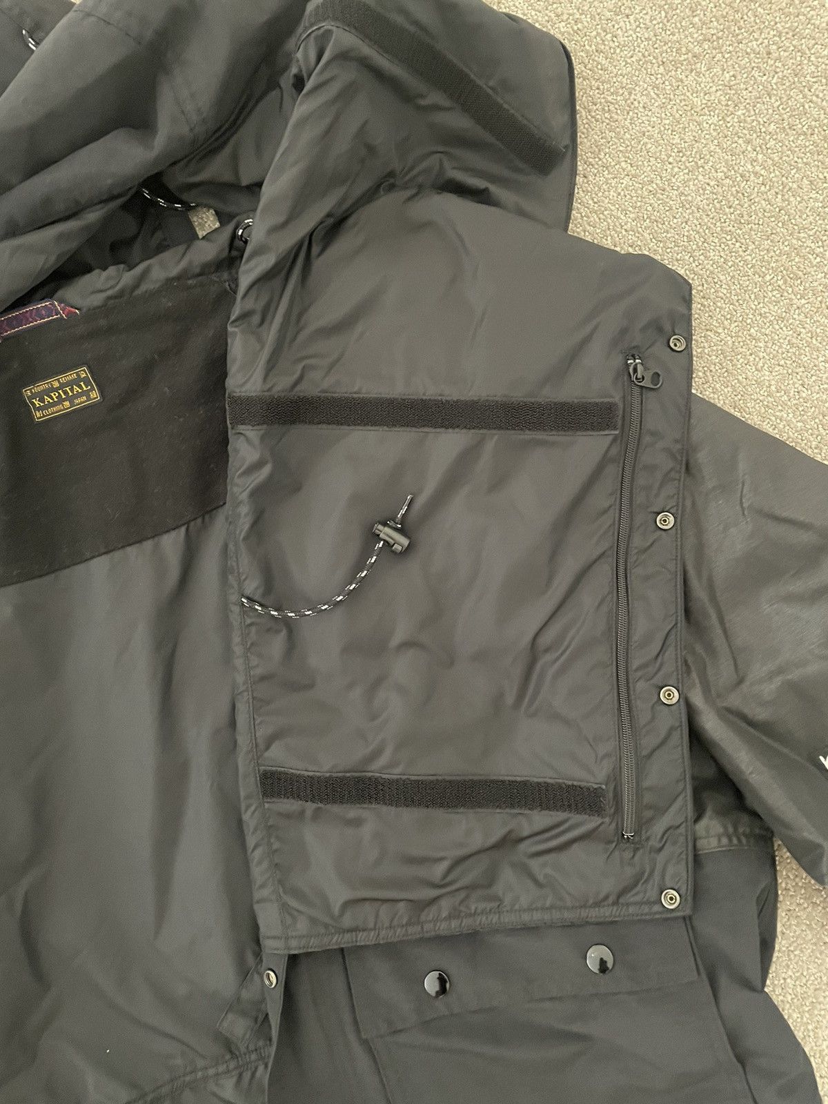 Kapital × Kapital Kountry Kapital Kamakura Kountry Black Anorak Size US M / EU 48-50 / 2 - 4 Thumbnail