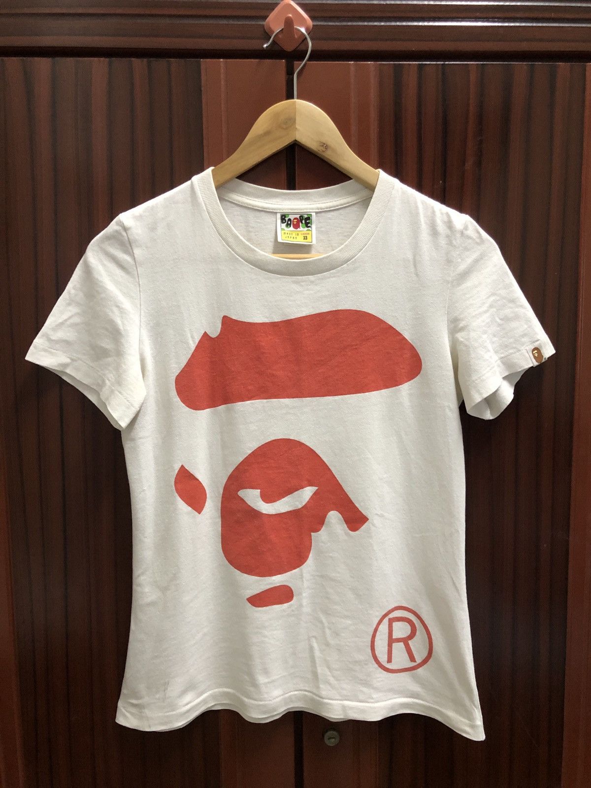 Bape 🔥A Bathing Ape Big Logo Tee Size XS / US 0-2 / IT 36-38 - 1 Thumbnail