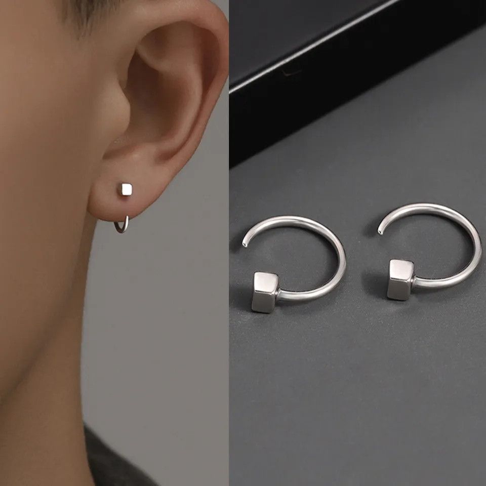 Jewelry Square Stud Earrings Size ONE SIZE - 1 Thumbnail