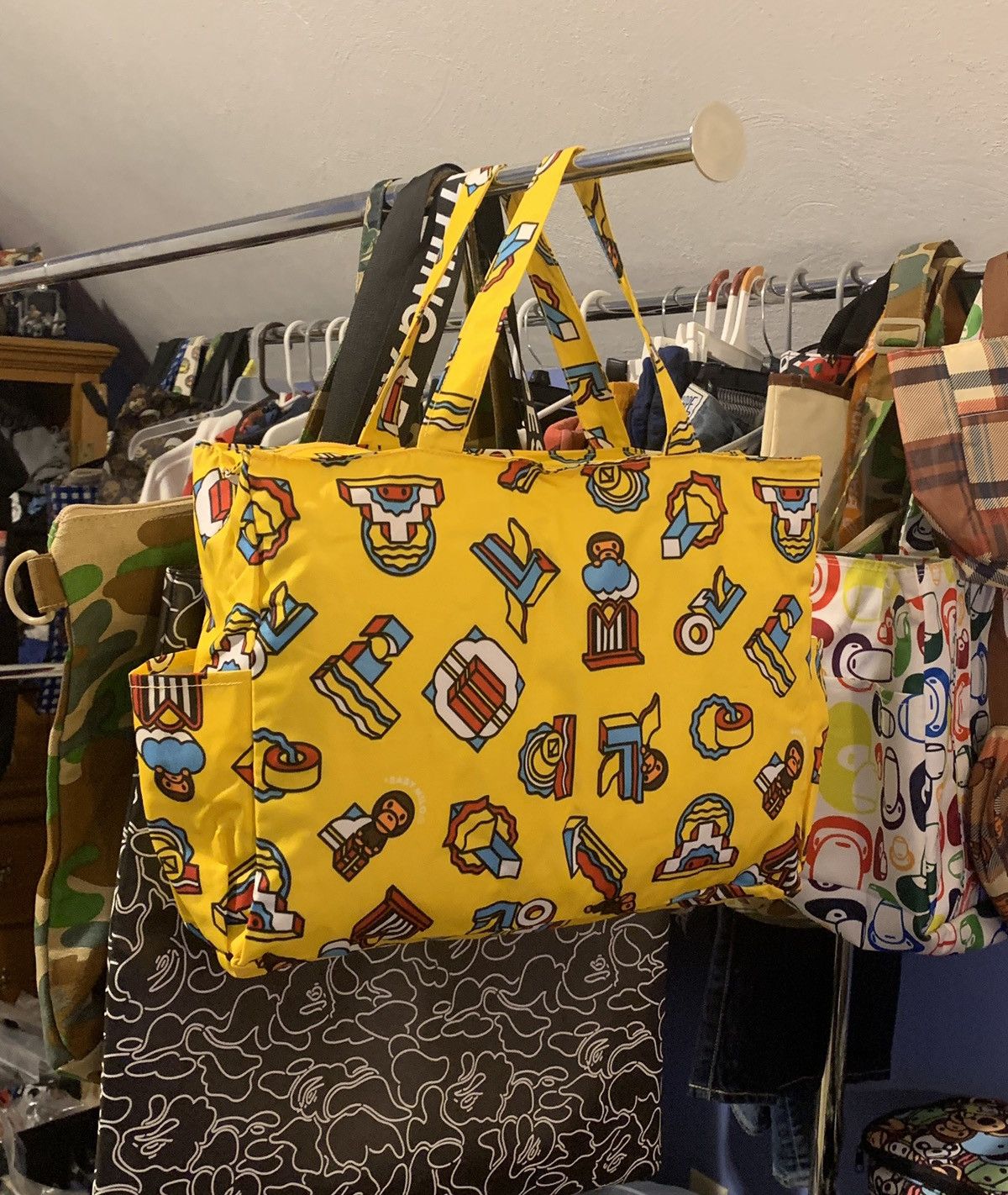 Bape Bape Baby Milo Duffel Bag Size ONE SIZE - 2 Thumbnail