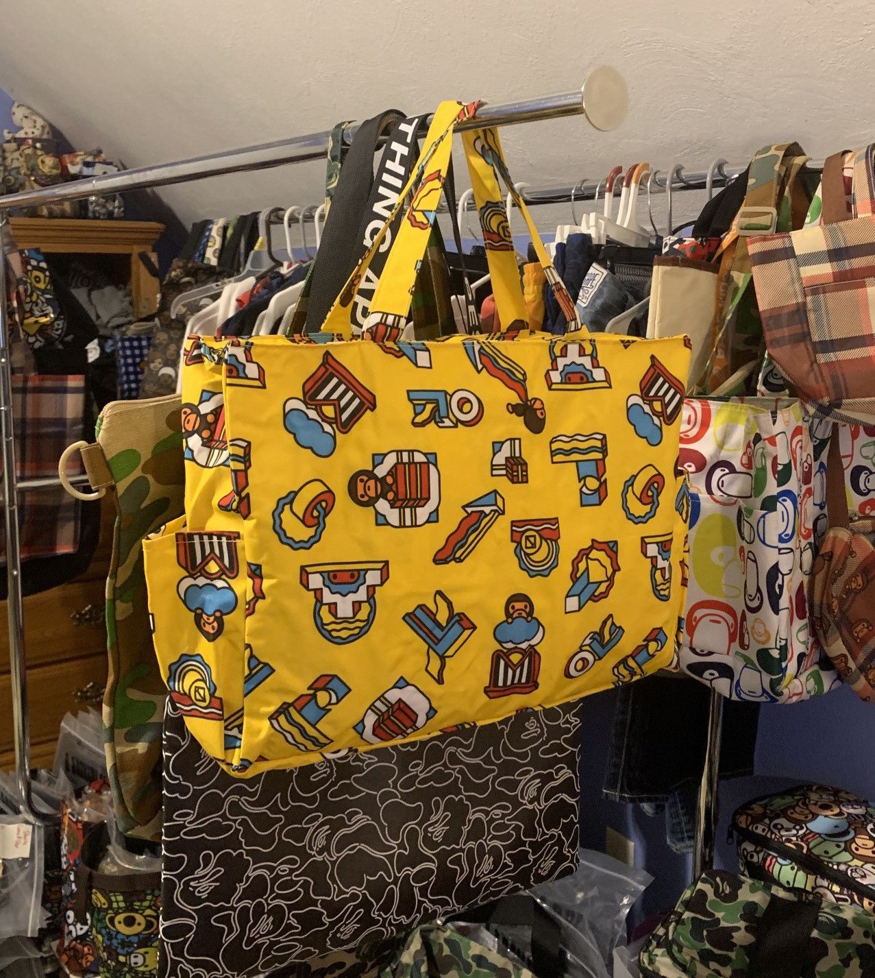 Bape Bape Baby Milo Duffel Bag Size ONE SIZE - 1 Thumbnail