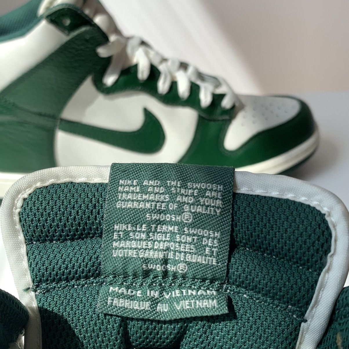 Nike 2011 Nike Dunk High Gorge Green Sail Pack Size US 8.5 / EU 41-42 - 15 Thumbnail