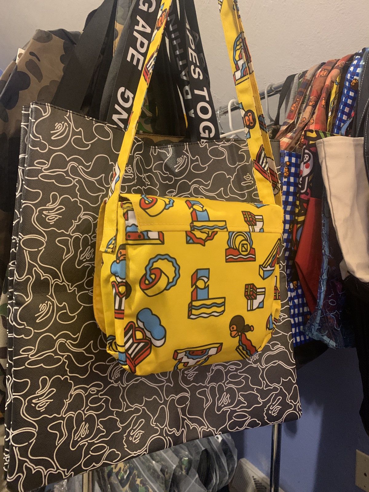 Bape Bape Baby Milo Shoulder bag Size ONE SIZE - 3 Thumbnail
