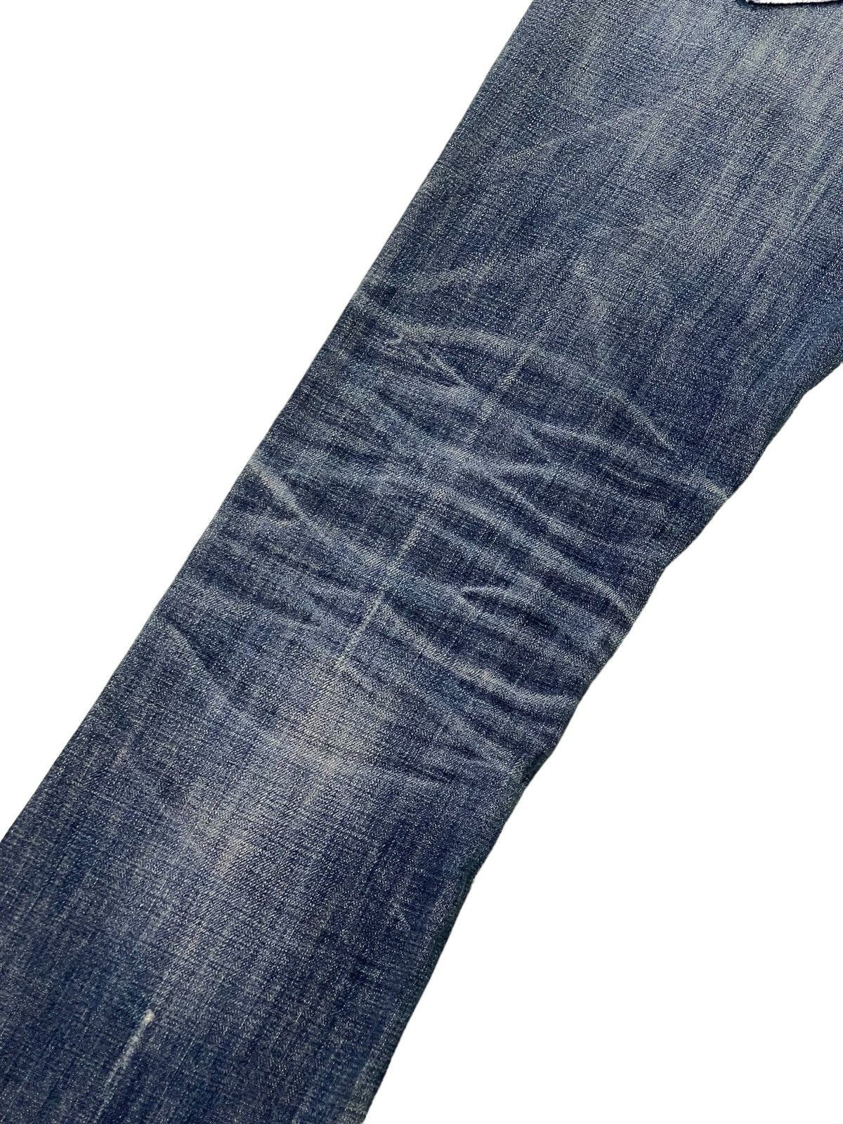 Japanese Brand Flare Jeans AVH Custome Boot Cut Low Rise Clawmark 2🟦5 Size US 31 - 17 Thumbnail
