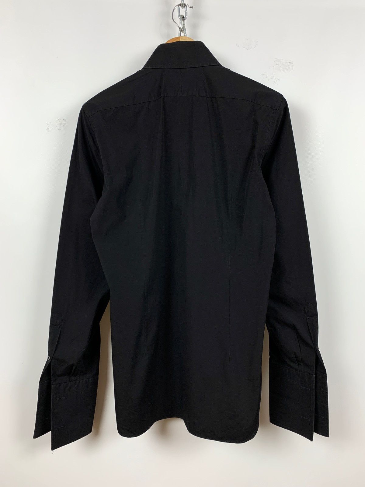 Tom Ford Tom Ford Black Long Sleeve Button Up Shirt Size US M / EU 48-50 / 2 - 2 Thumbnail
