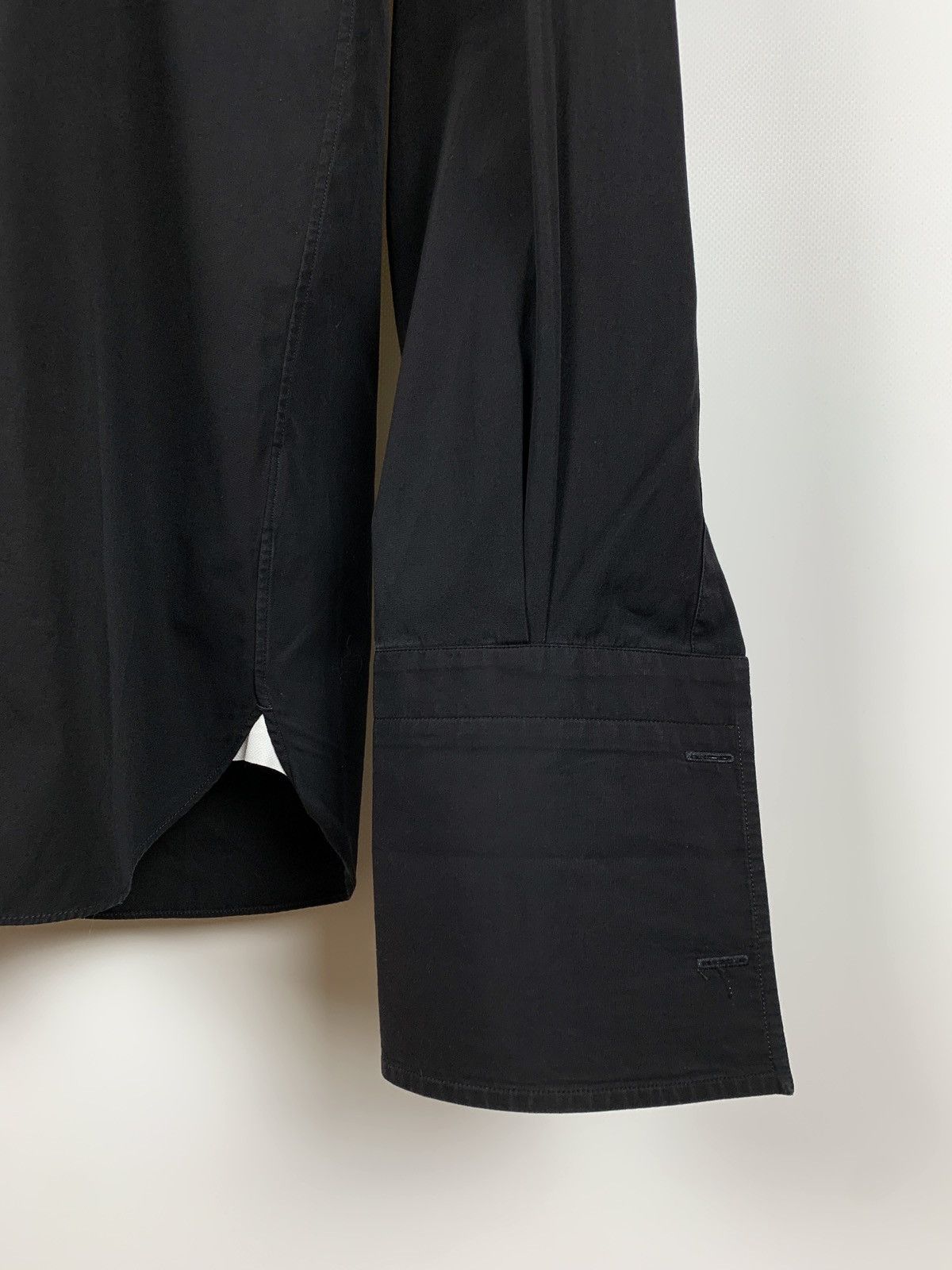 Tom Ford Tom Ford Black Long Sleeve Button Up Shirt Size US M / EU 48-50 / 2 - 12 Thumbnail