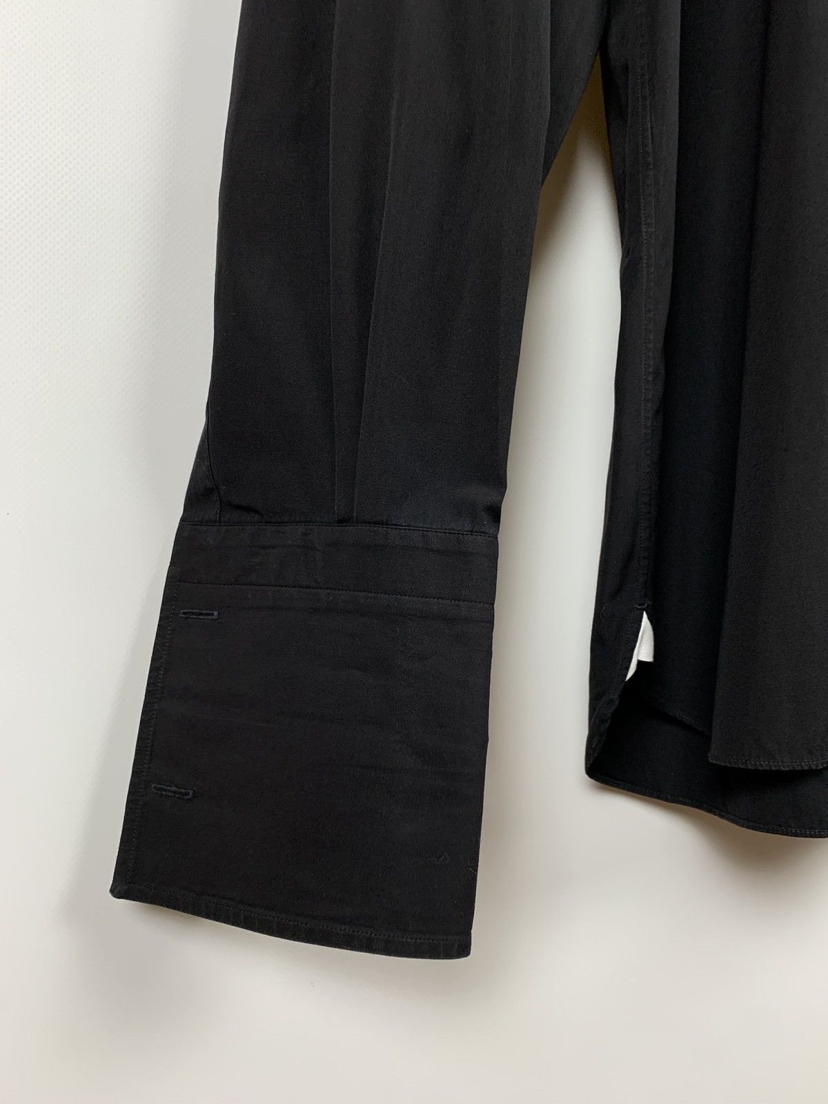 Tom Ford Tom Ford Black Long Sleeve Button Up Shirt Size US M / EU 48-50 / 2 - 11 Thumbnail