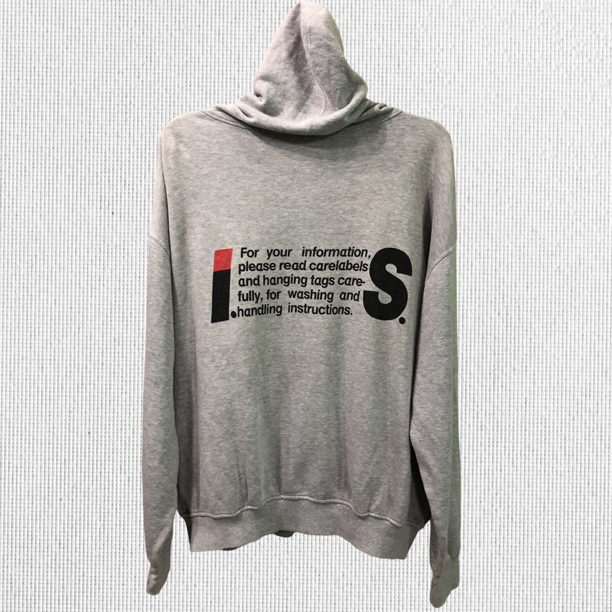 Issey Miyake Vintage Issey Miyake I.S Caretag Hoodie Size US L / EU 52-54 / 3 - 1 Thumbnail