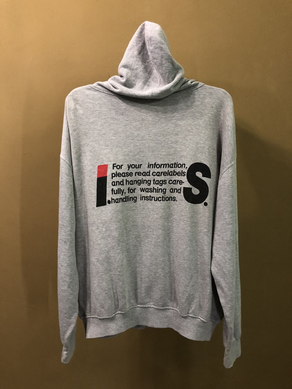 Issey Miyake Vintage Issey Miyake I.S Caretag Hoodie Size US L / EU 52-54 / 3 - 10 Thumbnail