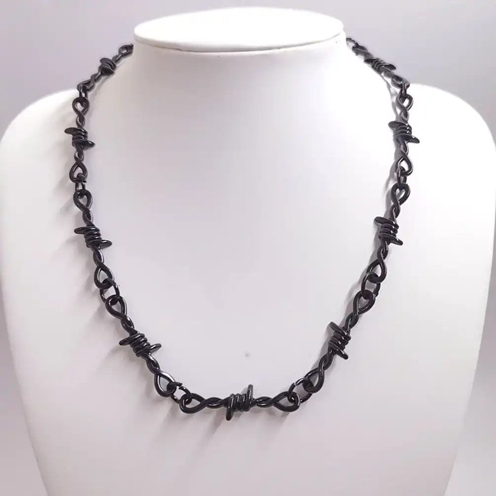 Jewelry Wire Thorn Chain Necklace Size ONE SIZE - 2 Thumbnail