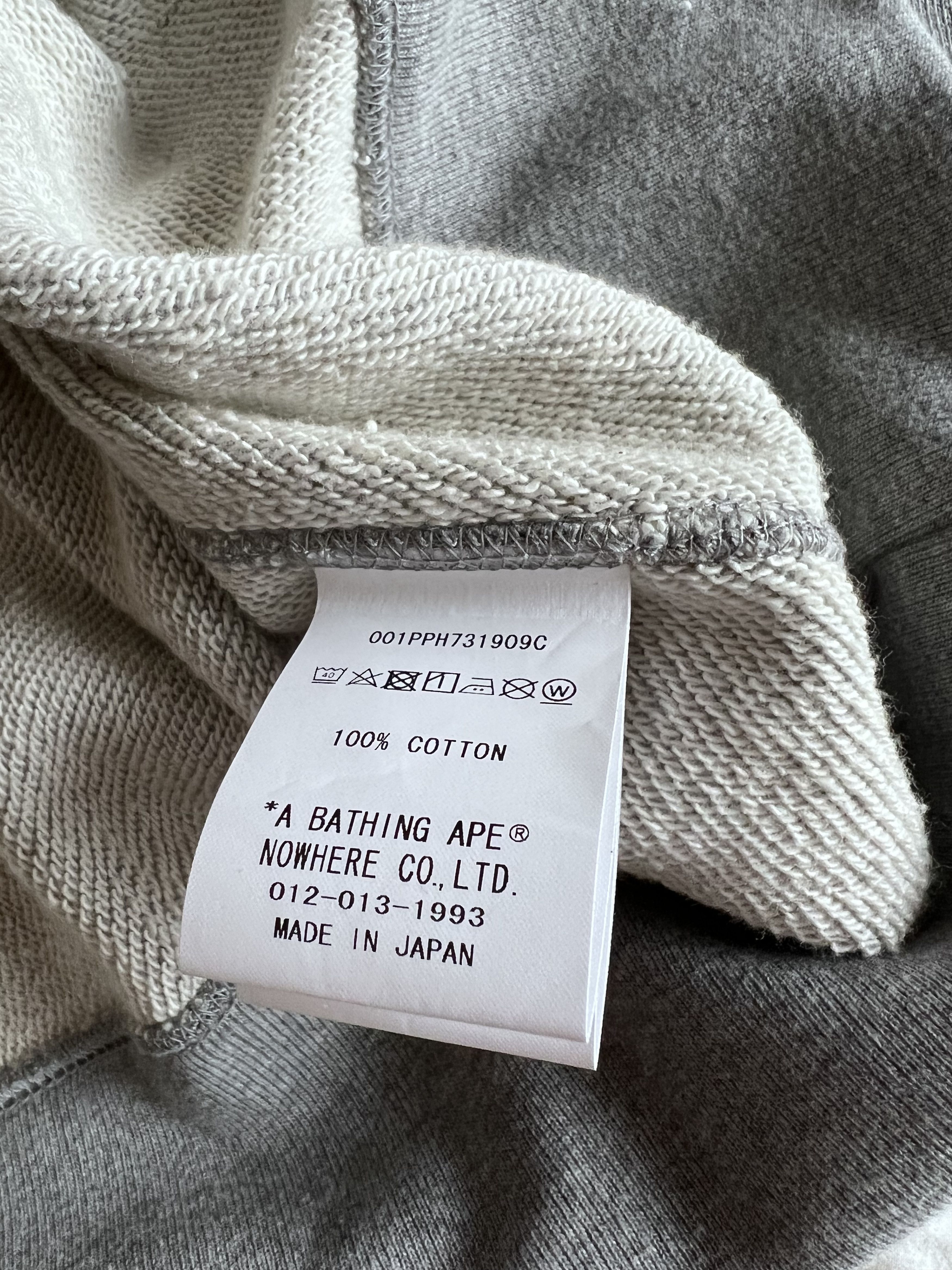 Bape × JJJJound JJJJound Bape A Tasteful Ape Sweatshirt Size US XL / EU 56 / 4 - 7 Thumbnail
