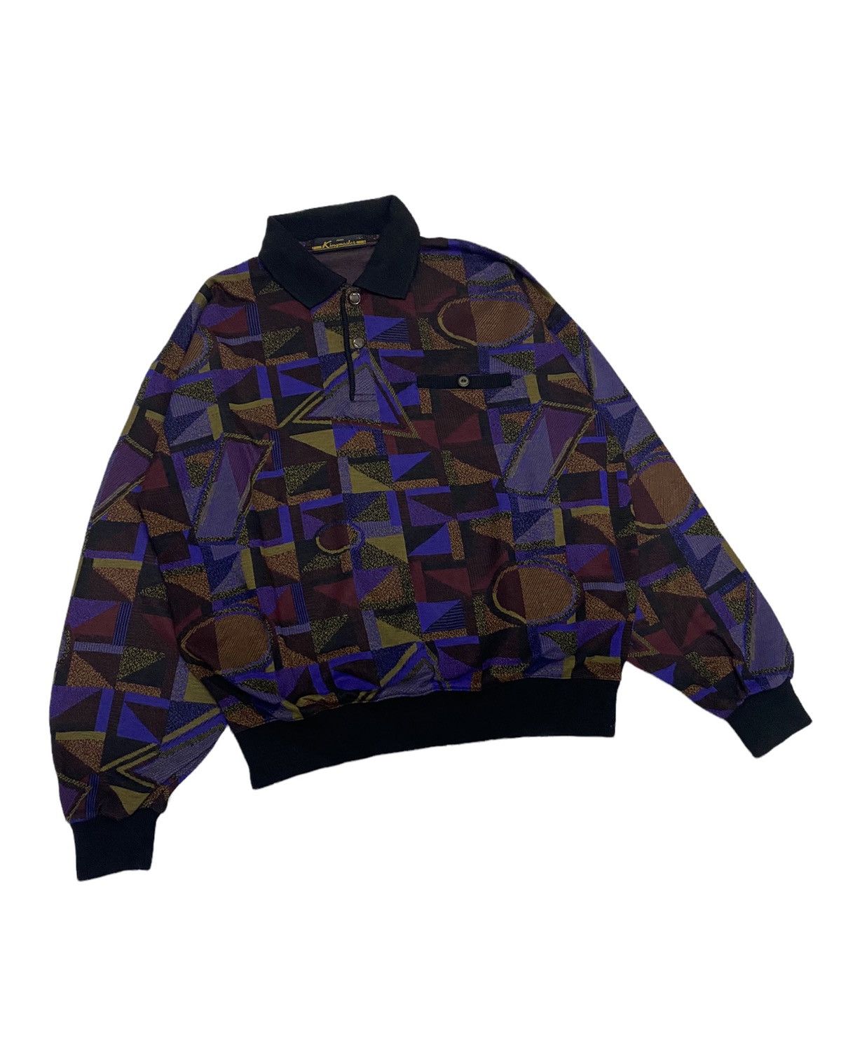 Issey Miyake JAPANESE ART FULLPRINT LONGSLEEVE SWEATSHIRT Size US M / EU 48-50 / 2 - 6 Thumbnail
