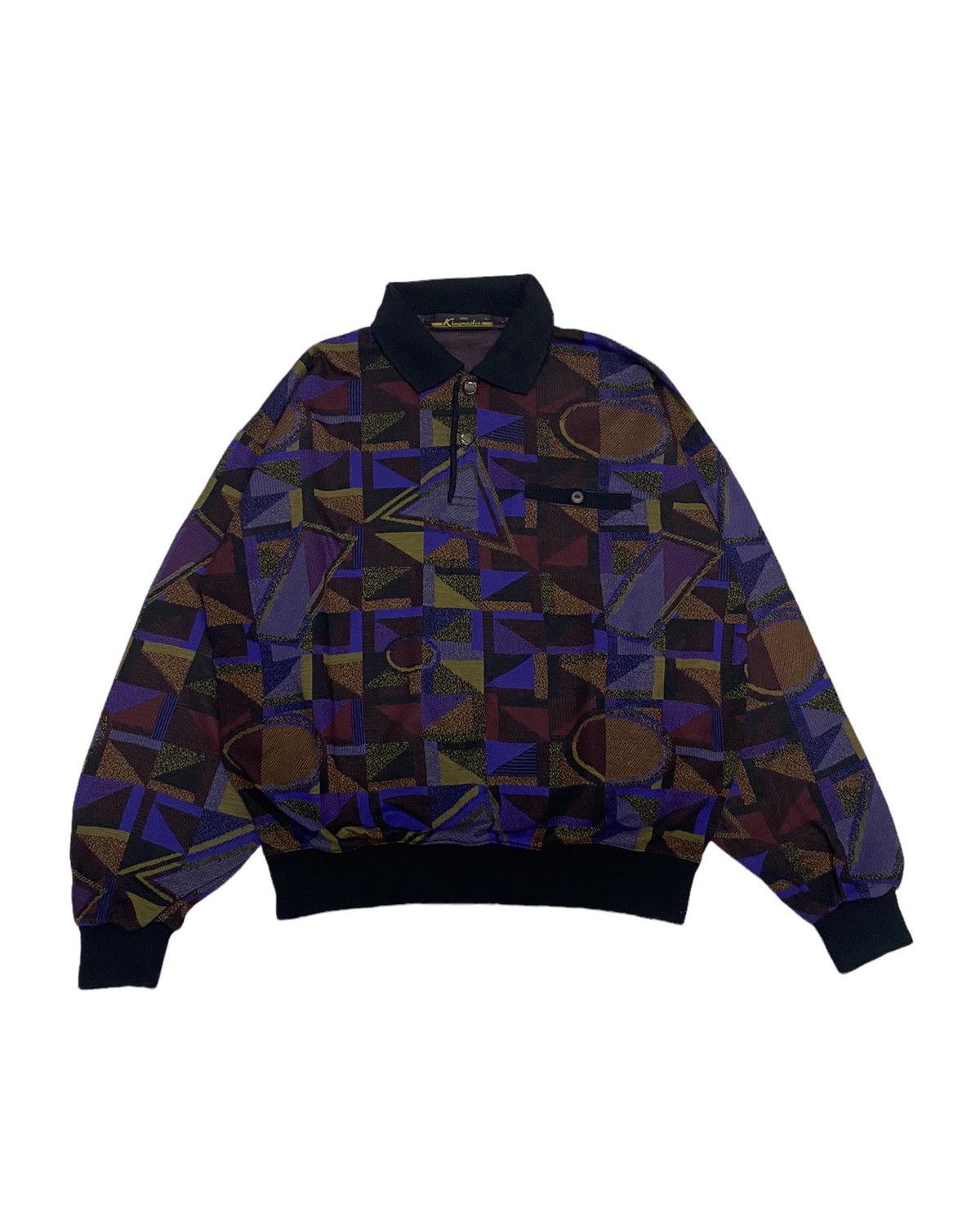 Issey Miyake JAPANESE ART FULLPRINT LONGSLEEVE SWEATSHIRT Size US M / EU 48-50 / 2 - 8 Thumbnail
