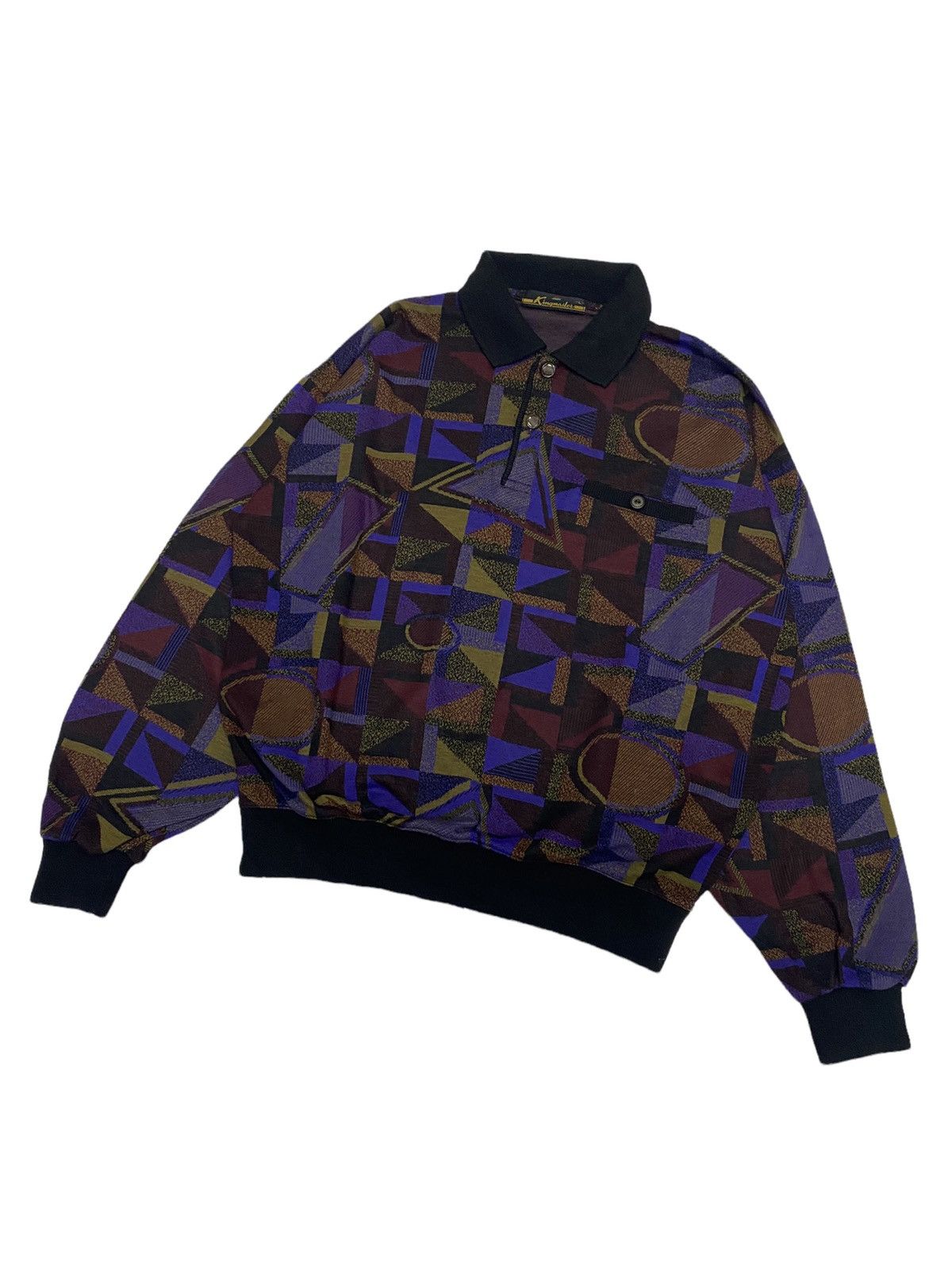 Issey Miyake JAPANESE ART FULLPRINT LONGSLEEVE SWEATSHIRT Size US M / EU 48-50 / 2 - 7 Thumbnail