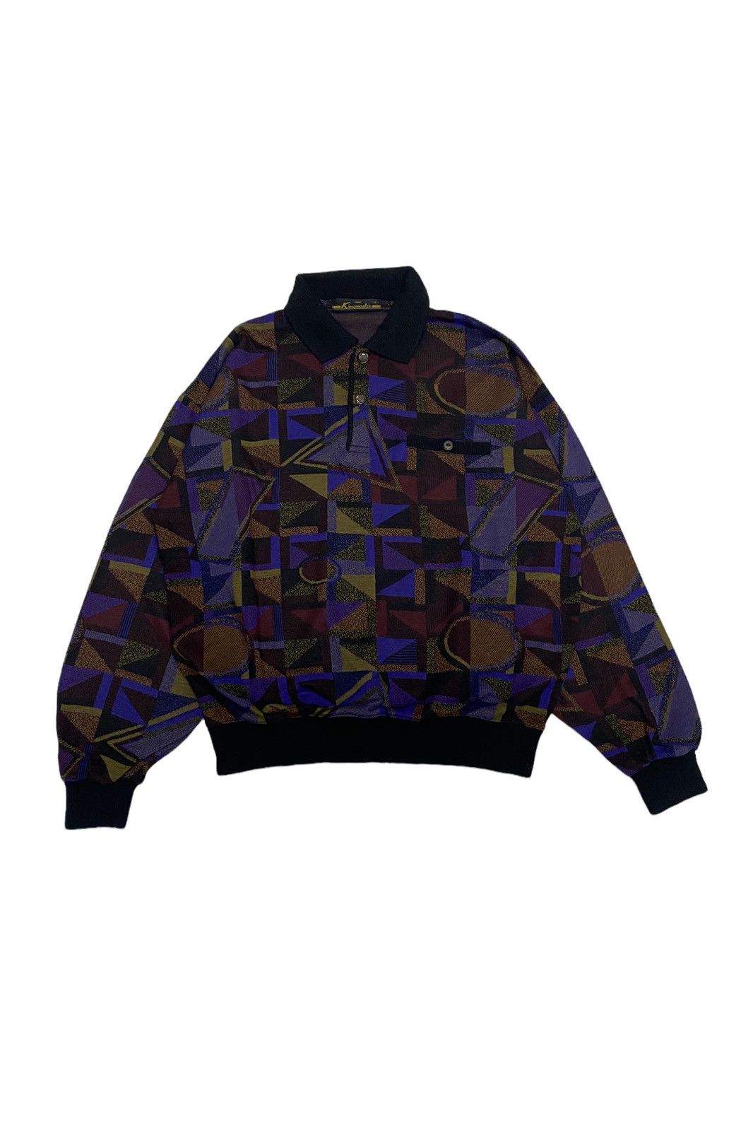 Issey Miyake JAPANESE ART FULLPRINT LONGSLEEVE SWEATSHIRT Size US M / EU 48-50 / 2 - 1 Thumbnail