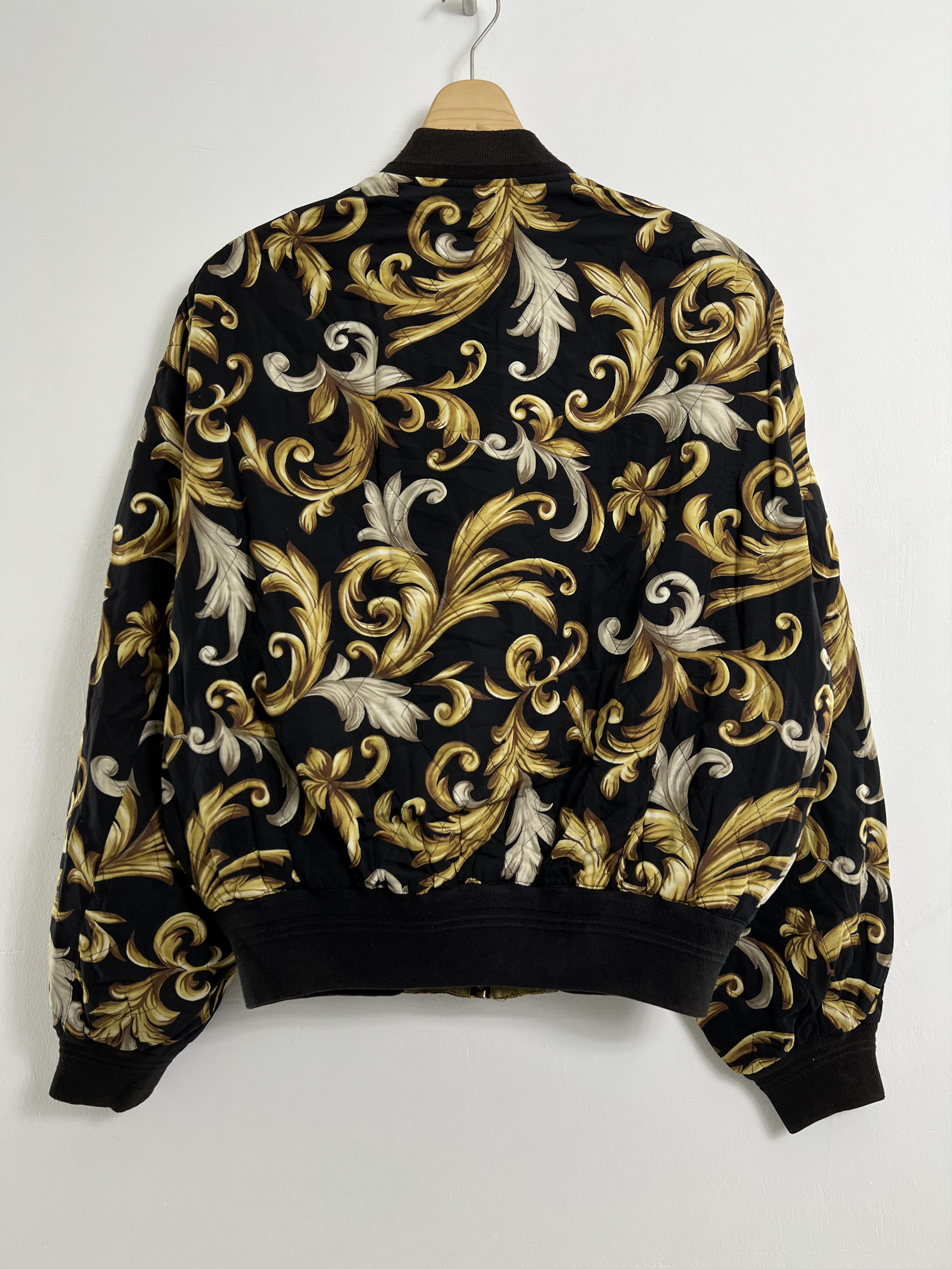 Japanese Brand Vintage 90s Domon baroque bomber jacket (M) GTMPT129 Size US M / EU 48-50 / 2 - 2 Thumbnail