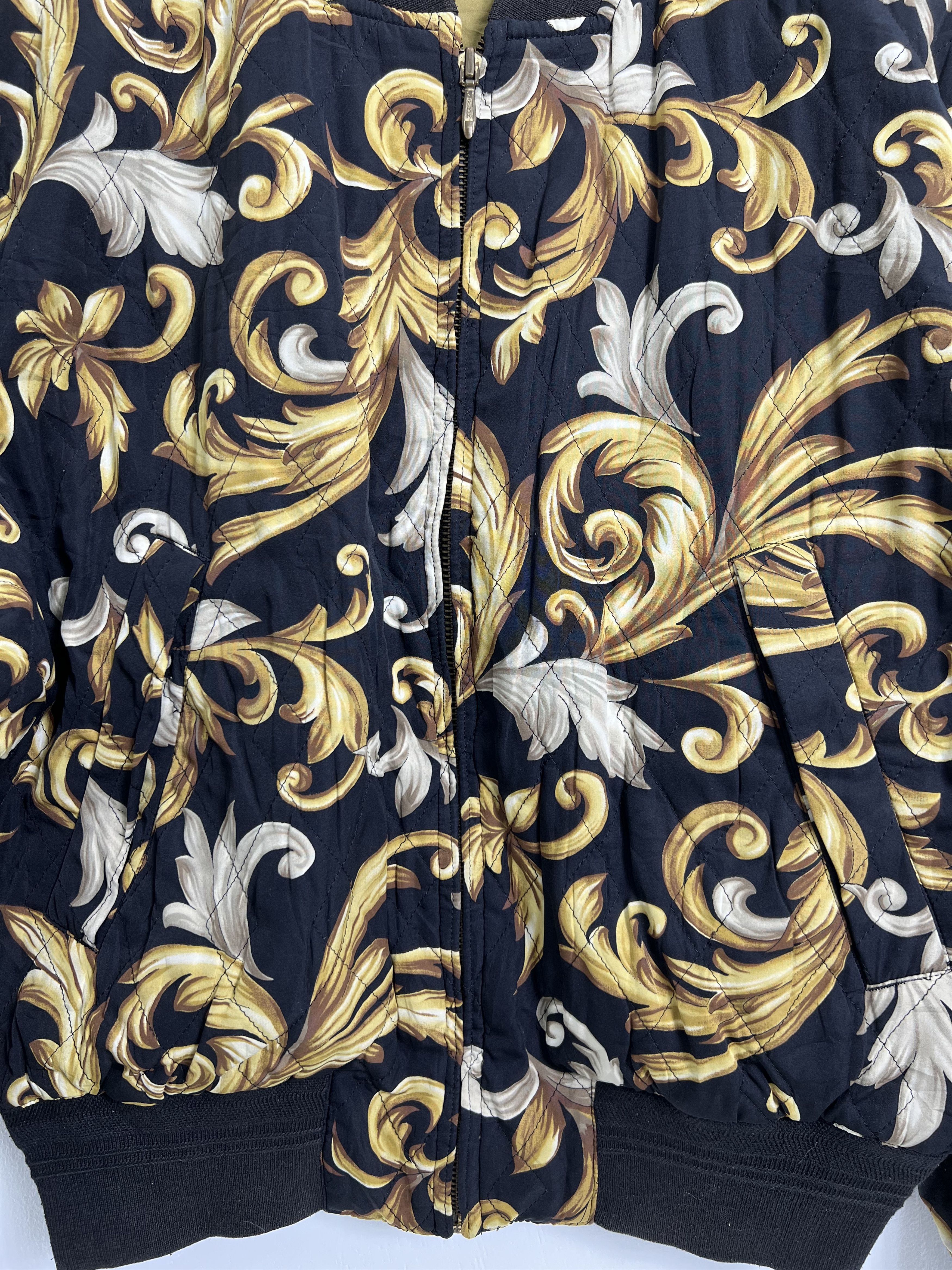 Japanese Brand Vintage 90s Domon baroque bomber jacket (M) GTMPT129 Size US M / EU 48-50 / 2 - 4 Thumbnail