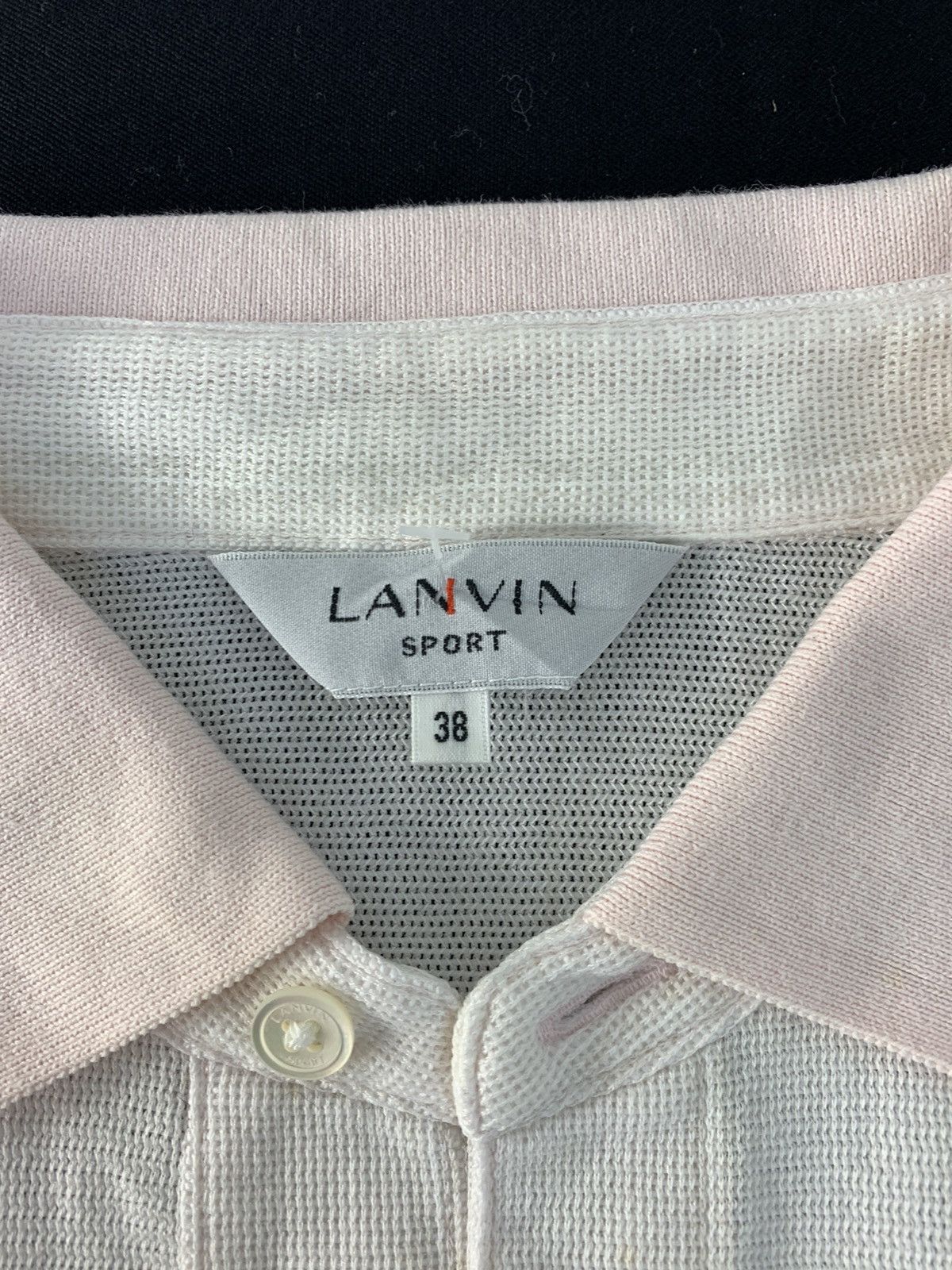 Lanvin 90s Lanvin Sport Luxury Single Pocket Longsleeve Polo Tee Size US S / EU 44-46 / 1 - 4 Thumbnail