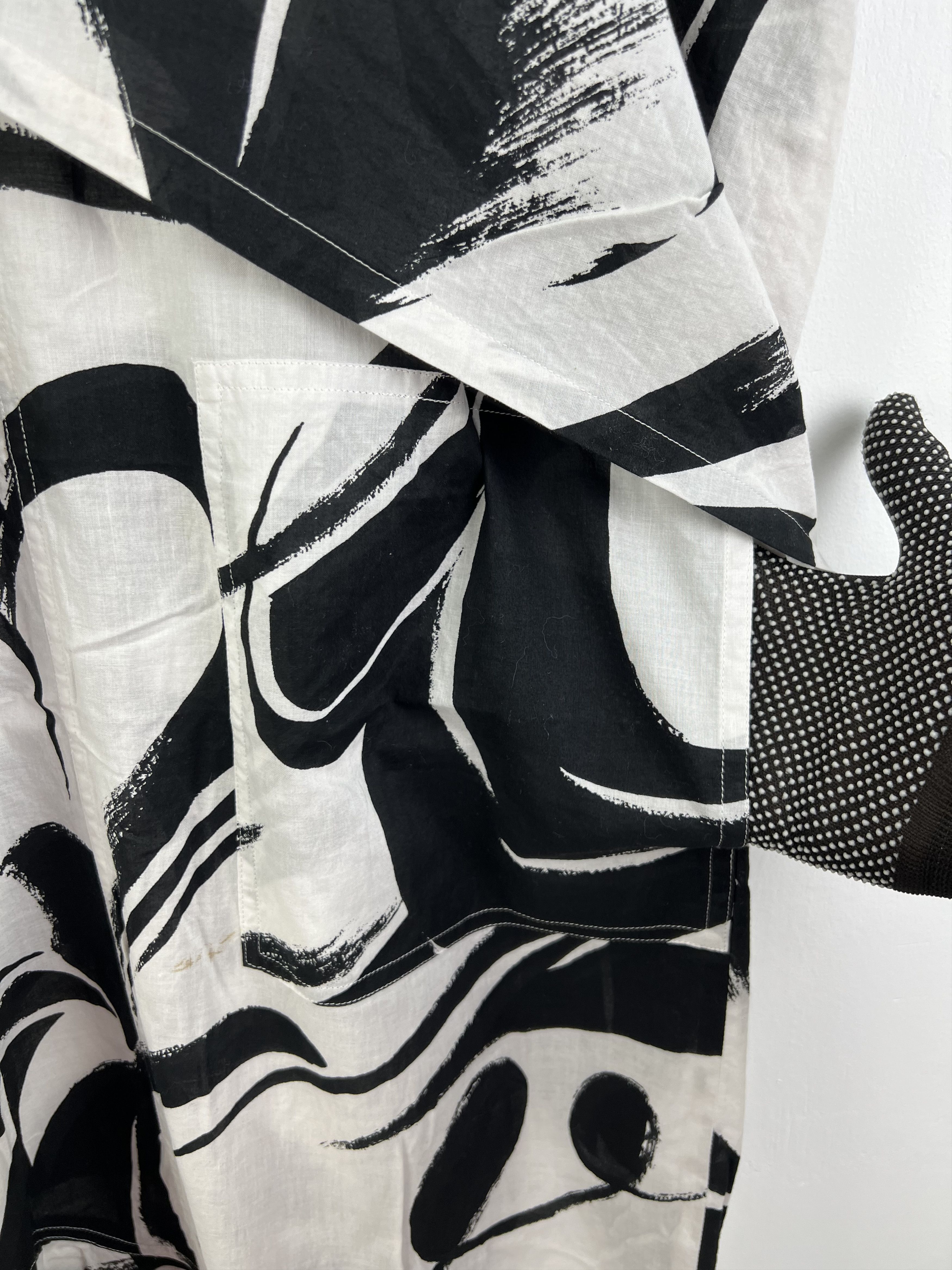 Japanese Brand GTMPT039 Vintage Takezo Japanese Designer Dress (M) Size L / US 10 / IT 46 - 6 Thumbnail