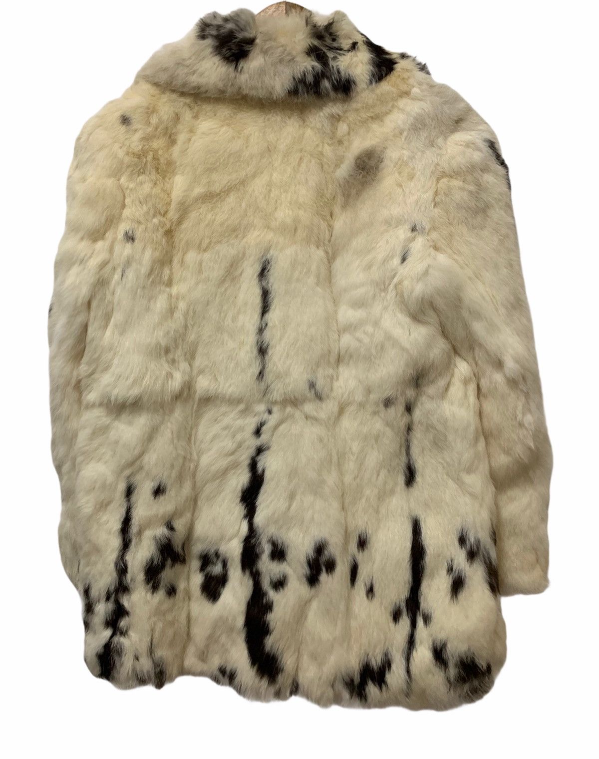 Le Grande Bleu (L.G.B.) ⚡️RARE 80s White Faux Fur Celebrities Hollywood Jacket Size US M / EU 48-50 / 2 - 2 Thumbnail