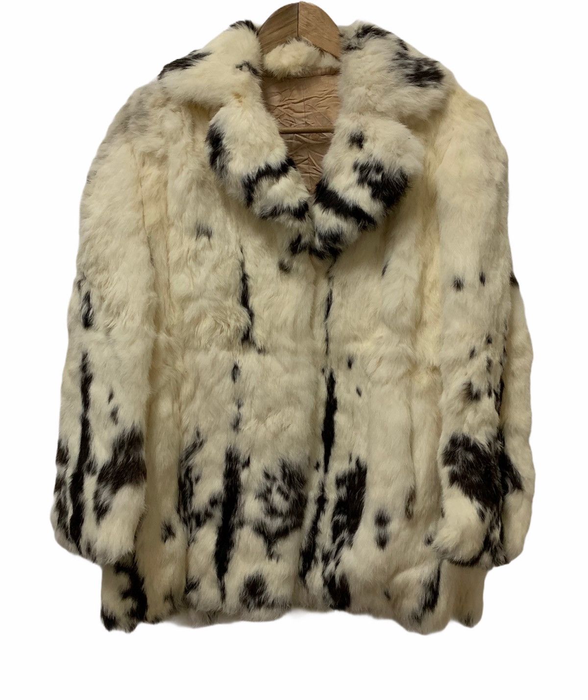 Le Grande Bleu (L.G.B.) ⚡️RARE 80s White Faux Fur Celebrities Hollywood Jacket Size US M / EU 48-50 / 2 - 1 Thumbnail