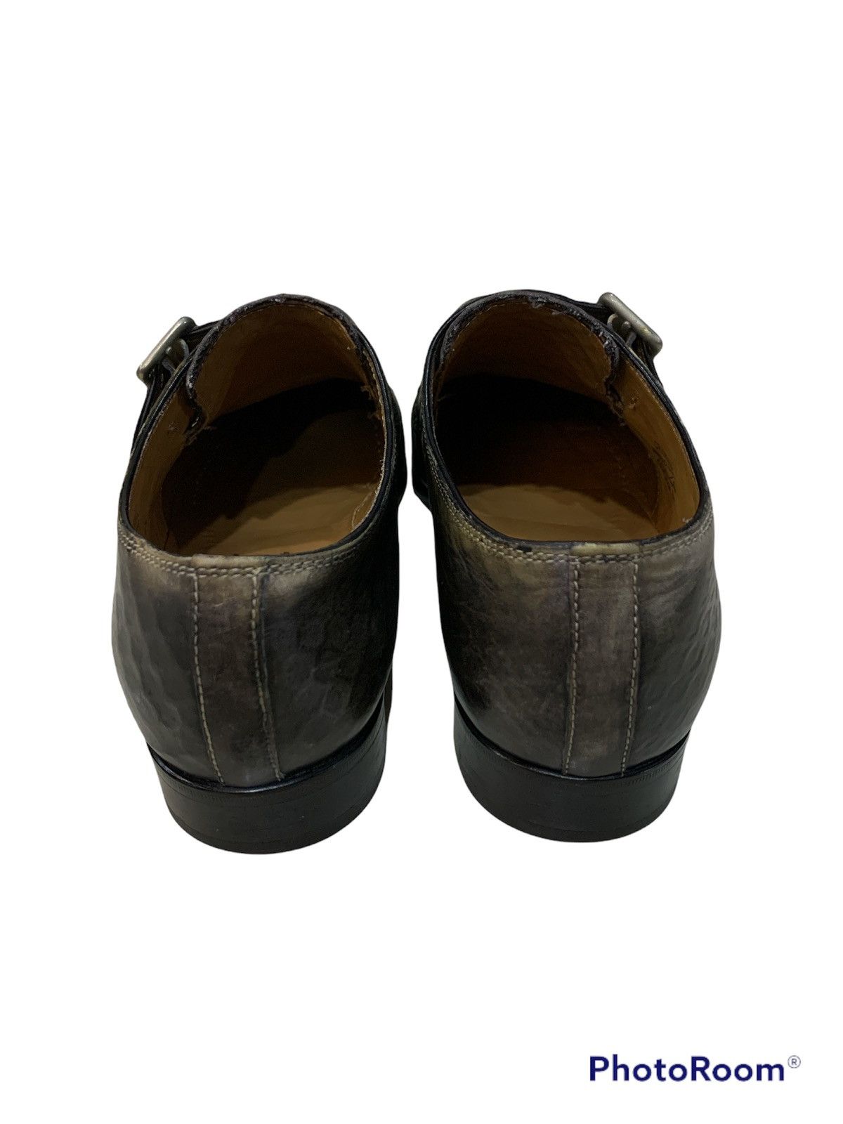 Other FRANCESCO BENIGNO HONEYCOMB LEATHER BUCKLE SHOES Size US 7 / EU 40 - 4 Thumbnail