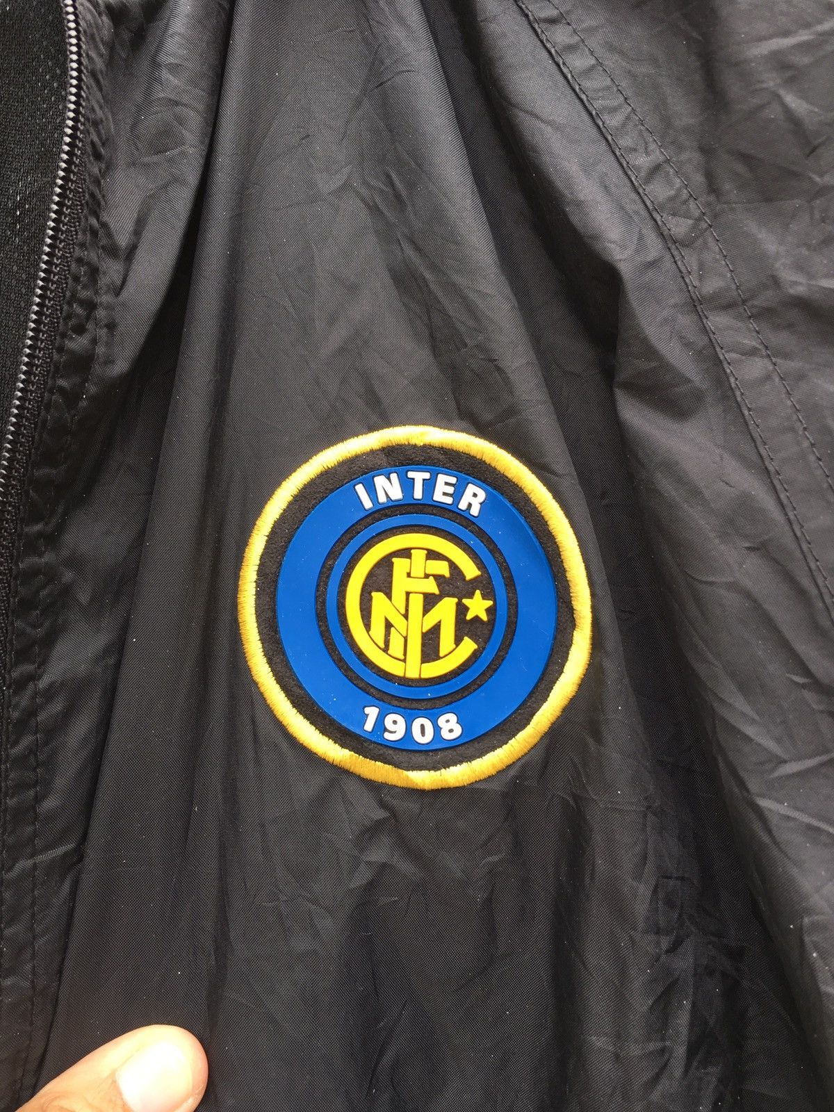 Nike 90s Nike Team Inter Milan FC Italy Soccer Track Jacket Size US L / EU 52-54 / 3 - 5 Thumbnail